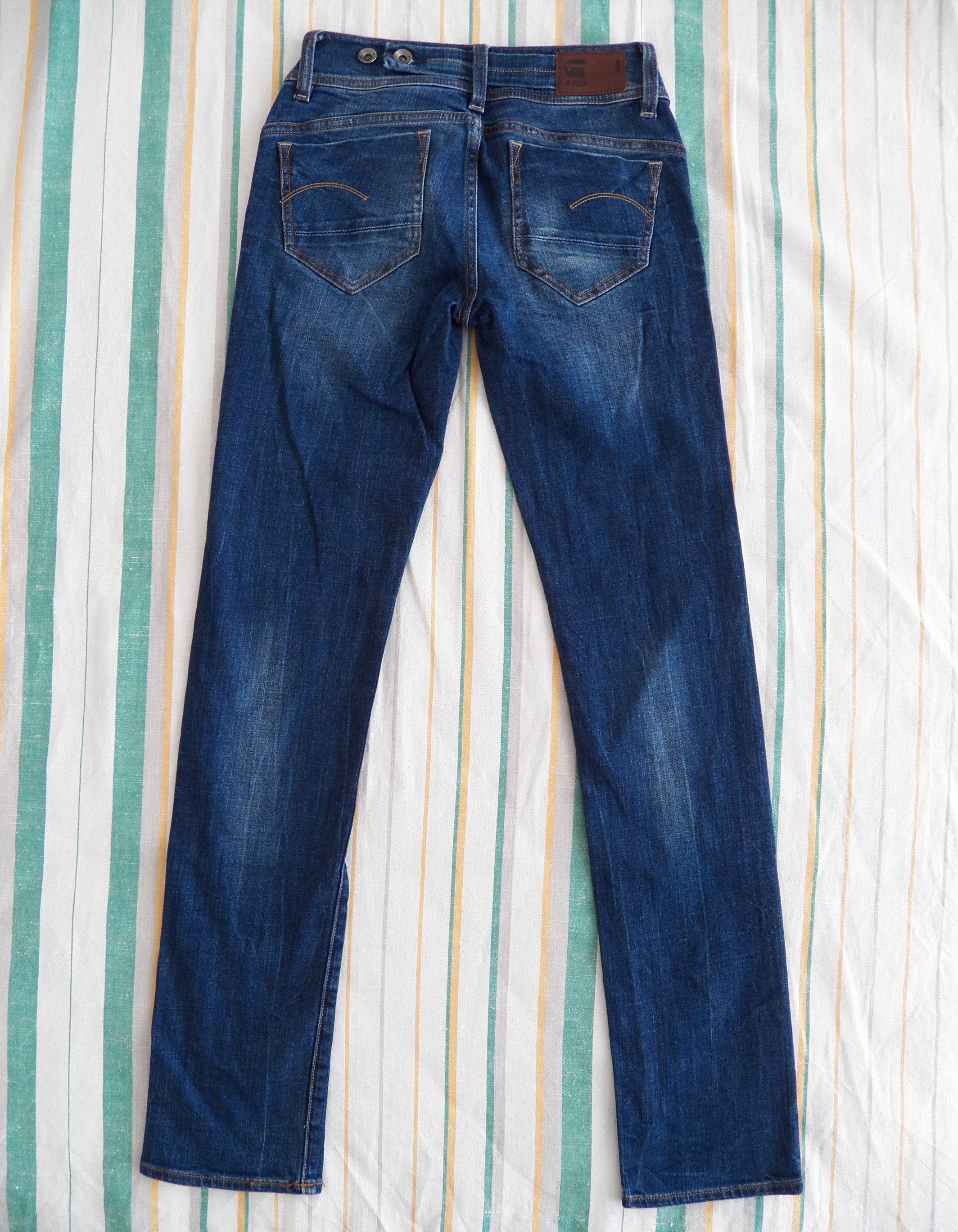 G-Star G-Star Midge Saddle Mid Straight Jeans W24 L32 Medium Aged Size 24" / US 00 / IT 34 - 7 Thumbnail