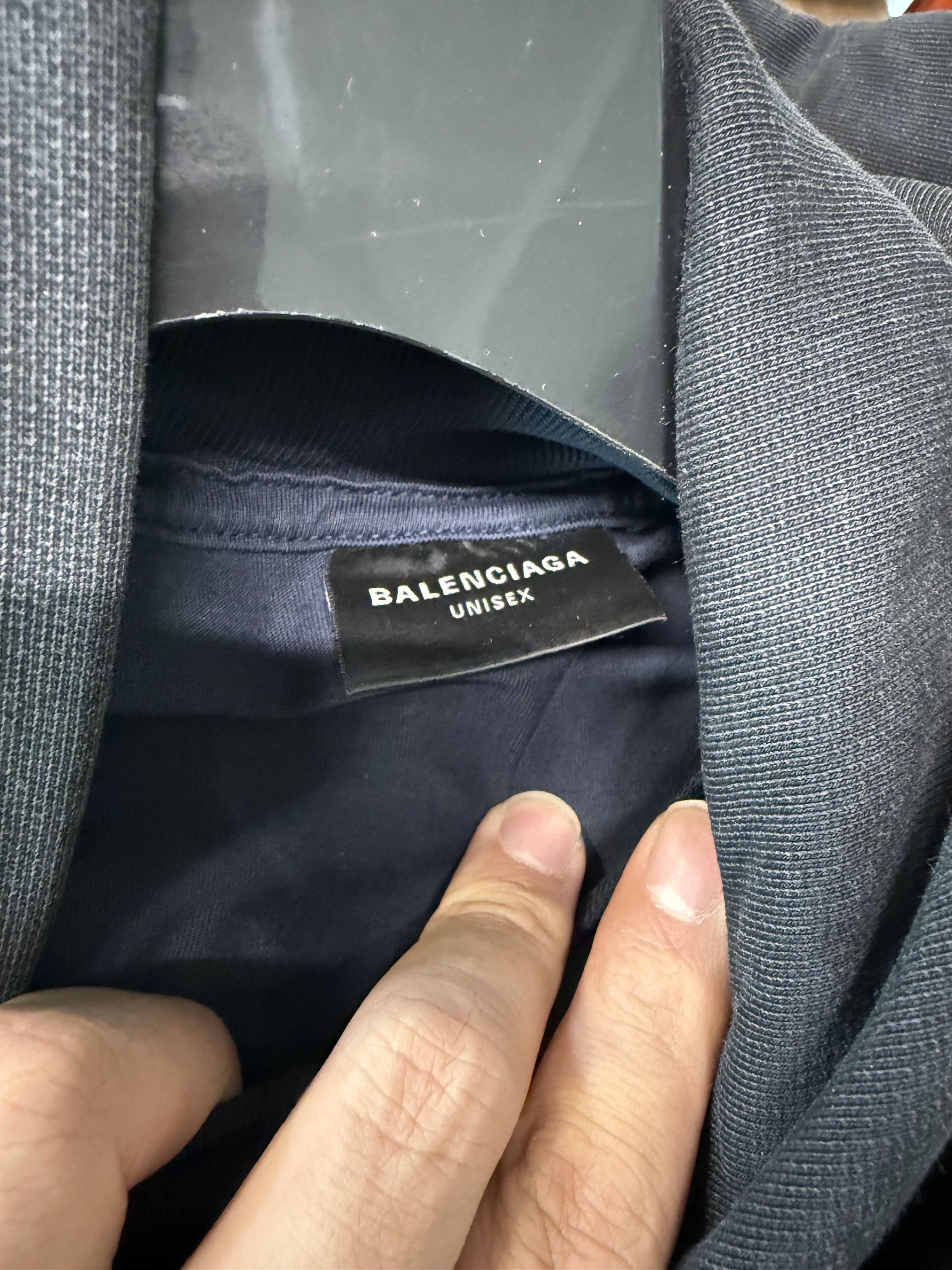 Balenciaga Balenciaga Be Different Patched Layered Hoodie Size US M / EU 48-50 / 2 - 7 Thumbnail