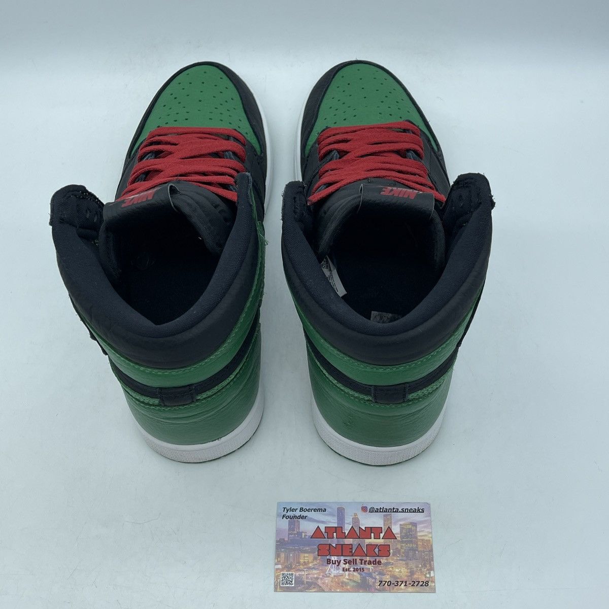 Jordan Brand Air jordan 1 high pine green 2.0 Size US 9.5 / EU 42-43 - 6 Thumbnail