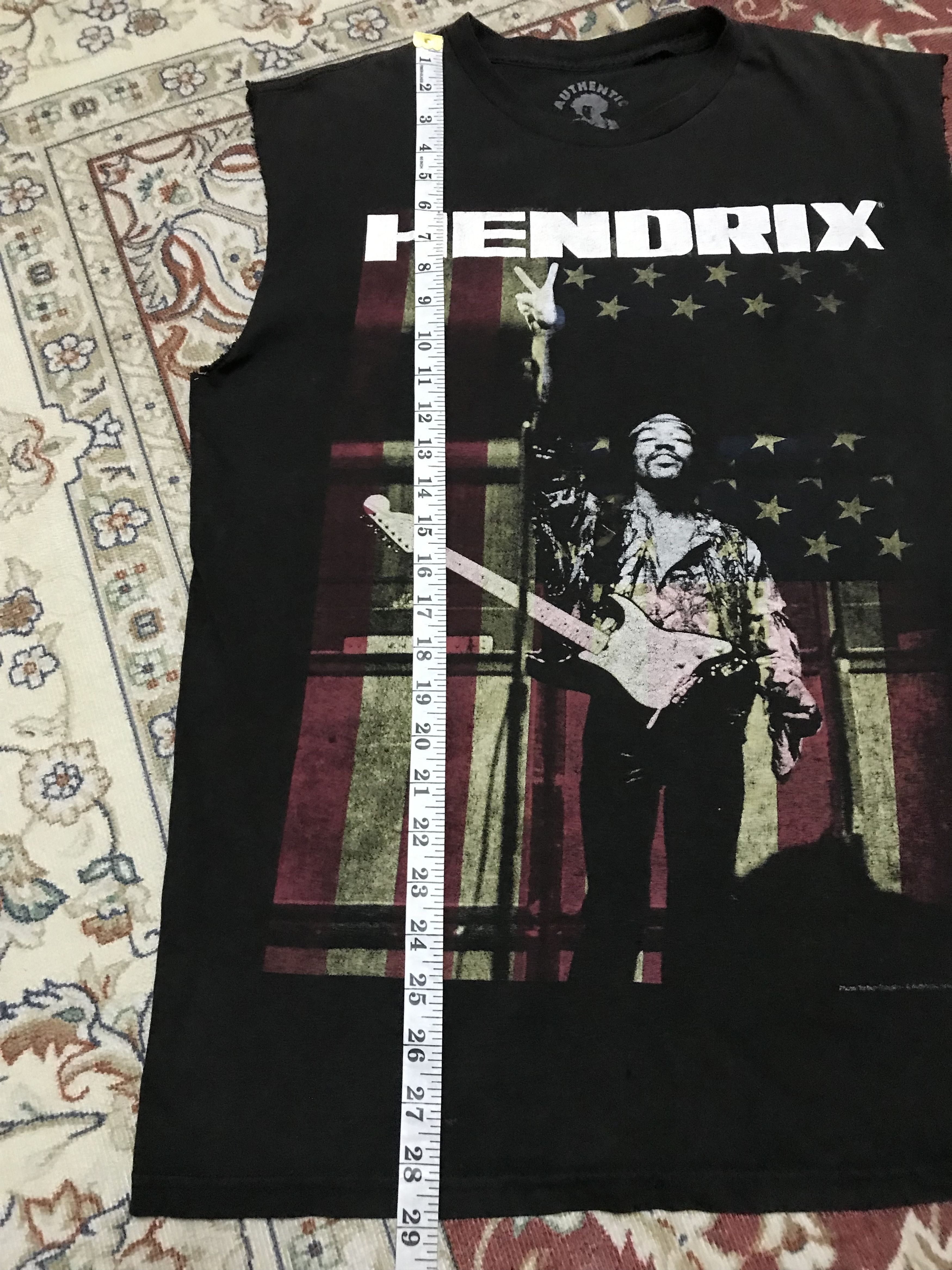 Band Tees Jimmy Hendrix Sleeveless Shirt Size US L / EU 52-54 / 3 - 11 Thumbnail