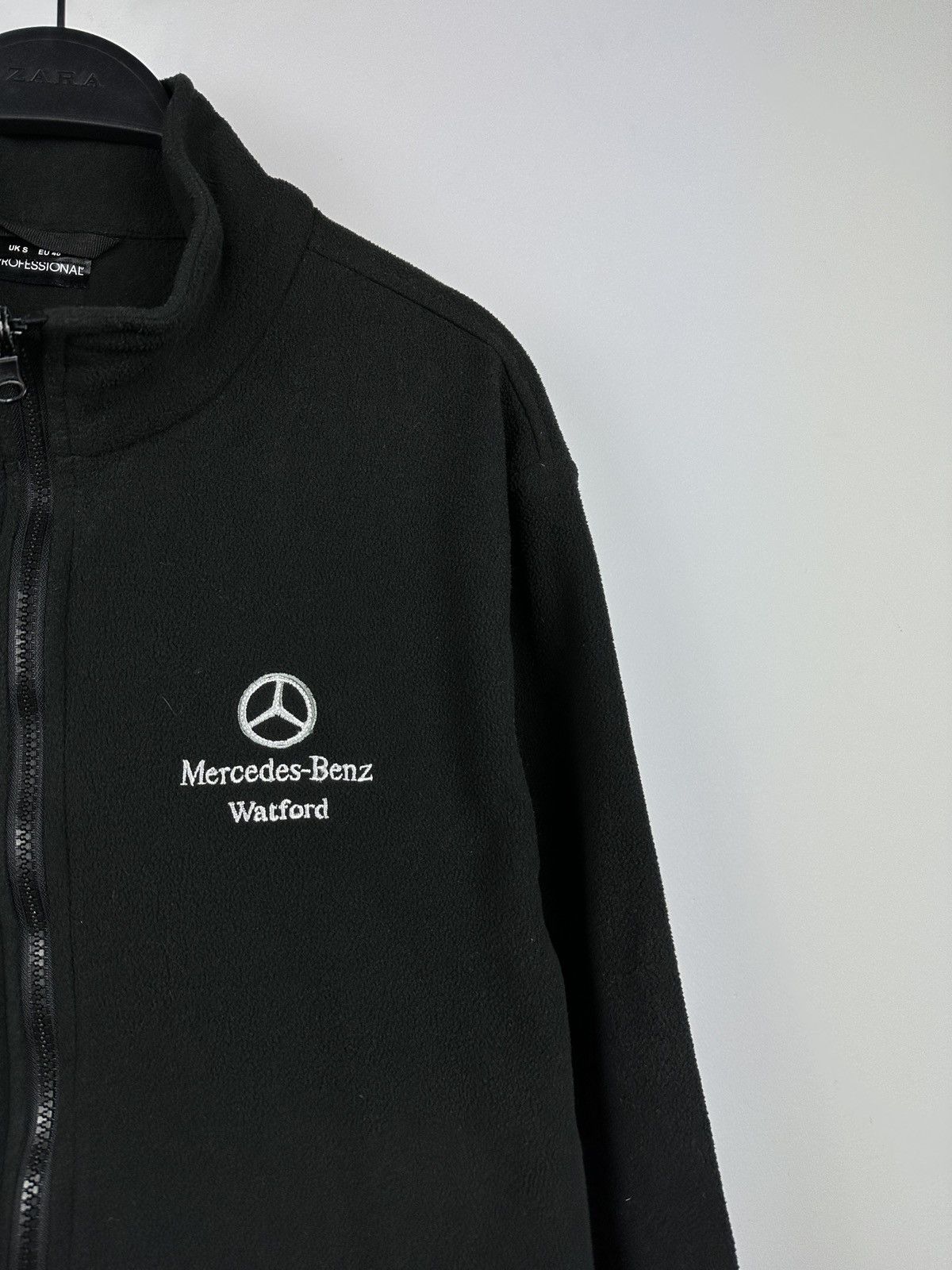 Mercedes-Benz × Vintage Vintage Y2K Mercedes Benz Zip Fleece Size US S / EU 44-46 / 1 - 3 Thumbnail