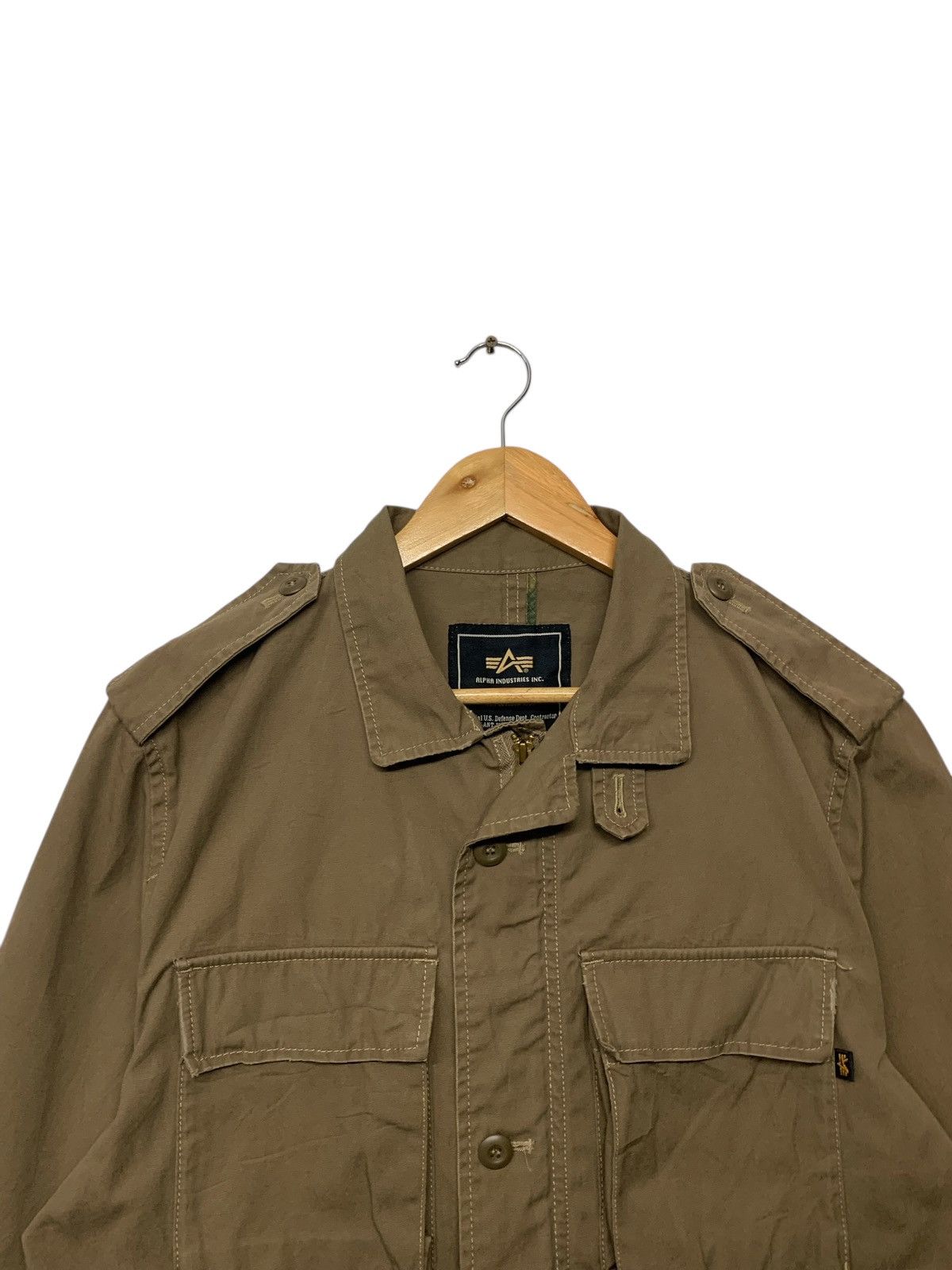 Alpha Industries Rare Alpha Industries Zipper Down Parka Jacket Size US M / EU 48-50 / 2 - 5 Thumbnail