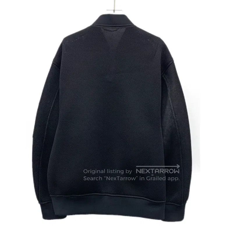 Valentino Valentino Black logo monogram print stand-up collar zippe Size US S / EU 44-46 / 1 - 2 Thumbnail