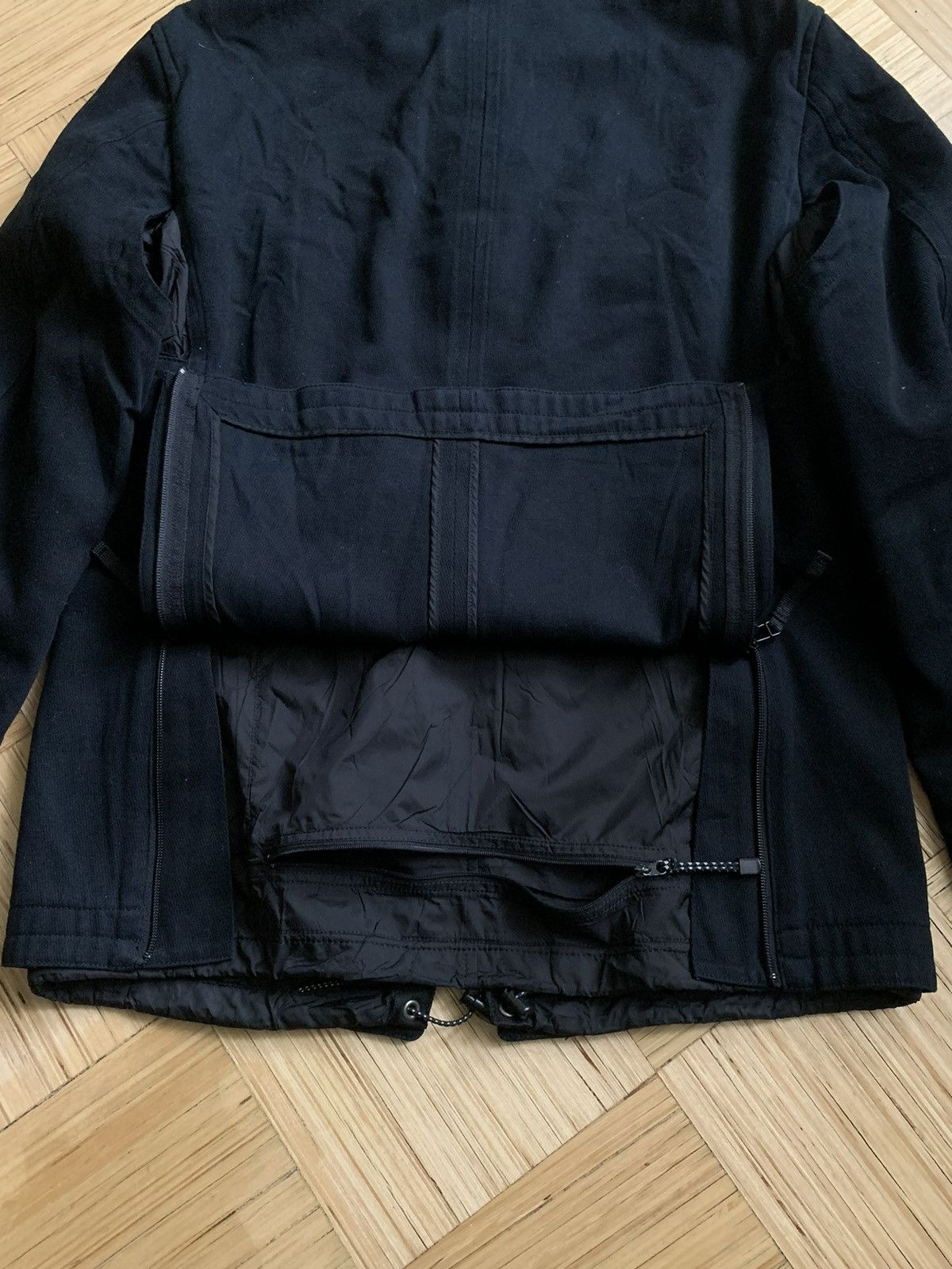 Issey Miyake aw2000 Issey Miyake Futuristic Ballistic Nylon X-Ray Jacket Size US M / EU 48-50 / 2 - 9 Thumbnail