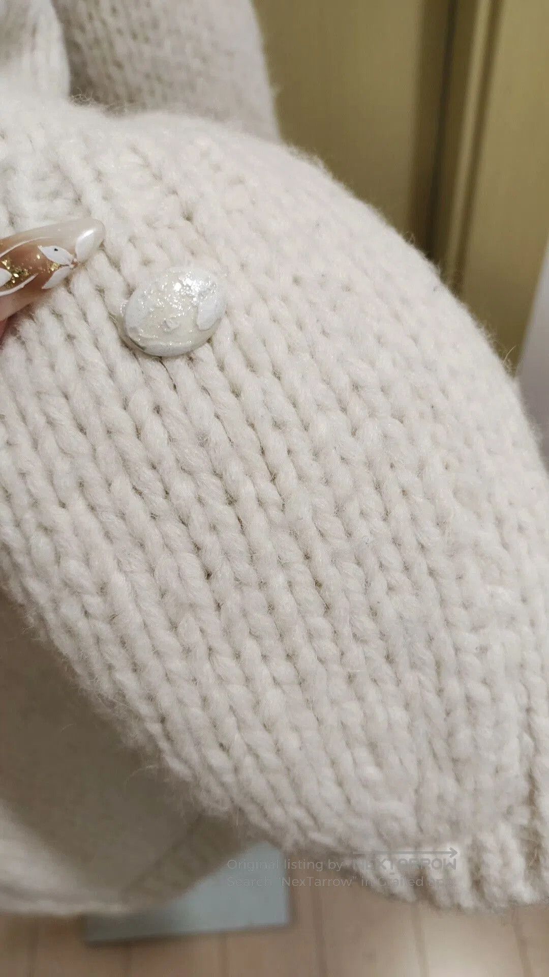 Chanel Chanel White Mid-Length Sweater. Size M / US 6-8 / IT 42-44 - 6 Thumbnail