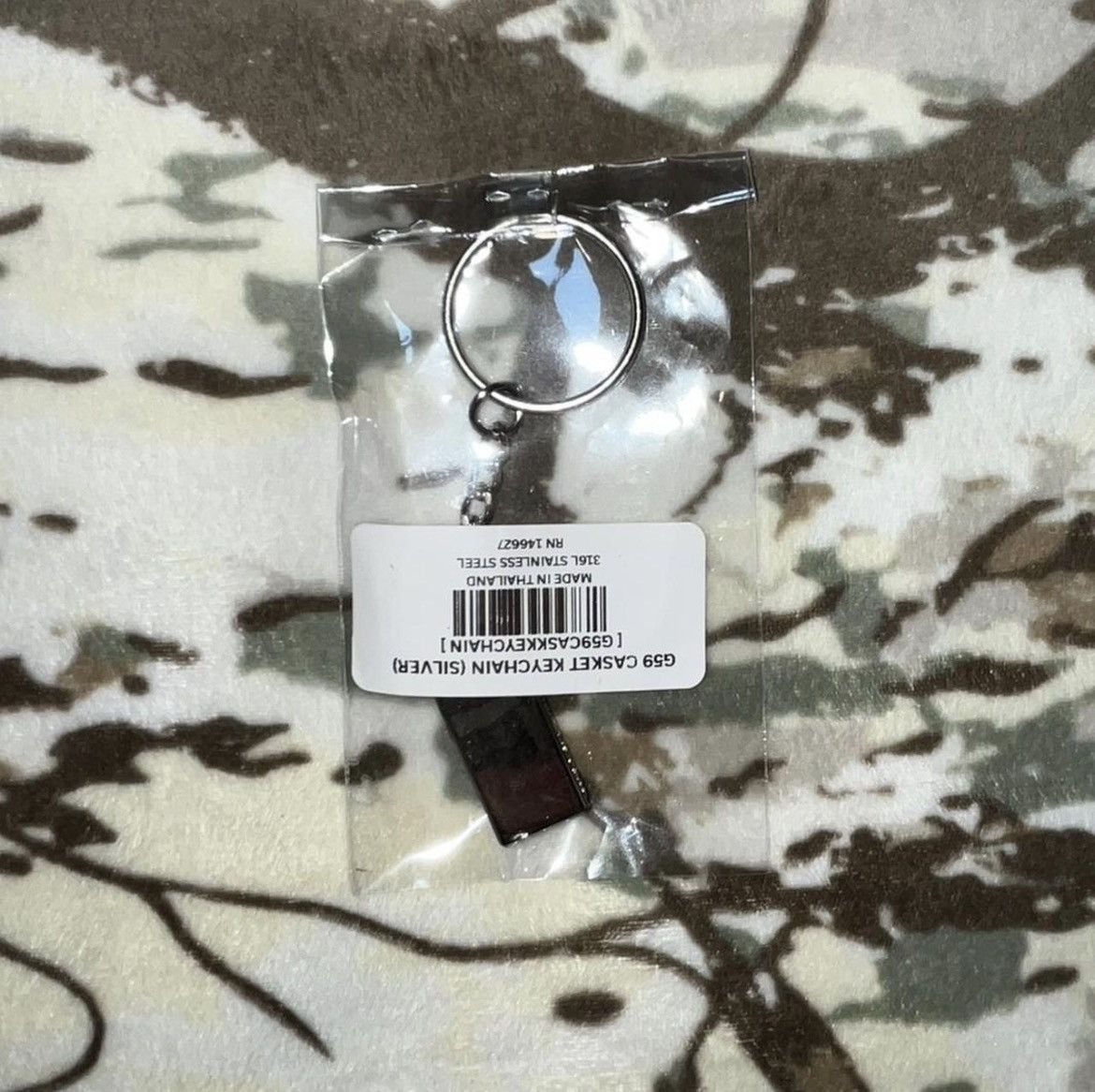 G59 Records G59 CASKET KEYCHAIN (SILVER)2025 Size ONE SIZE - 3 Thumbnail