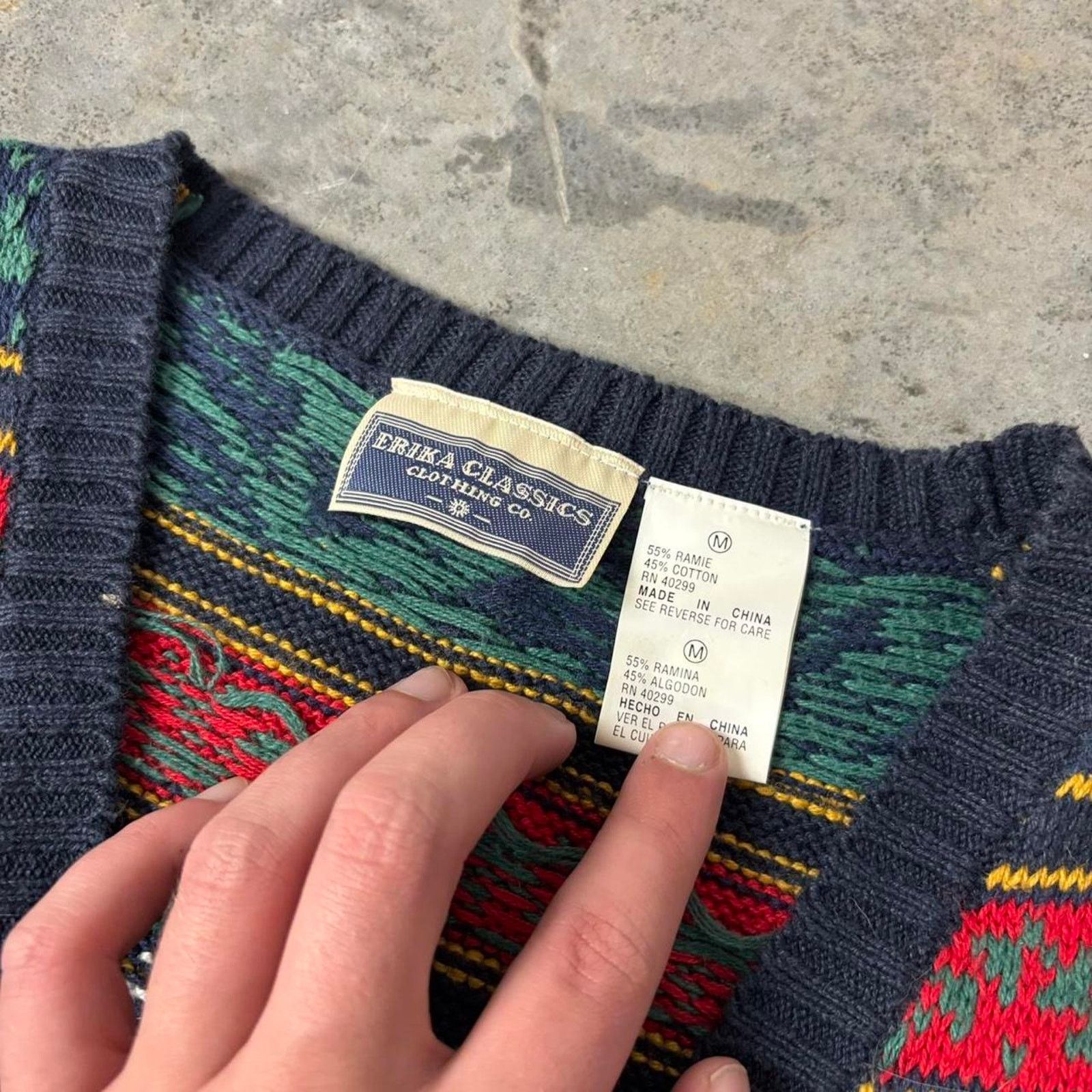 Vintage 90s Coquette Cardigan Sweater Size M / US 6-8 / IT 42-44 - 3 Thumbnail