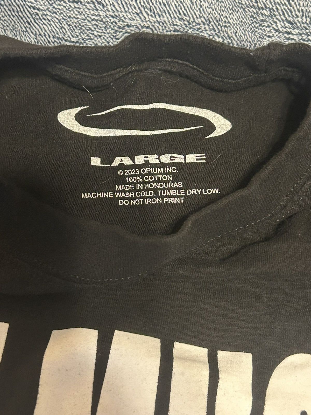Playboi Carti Black I AM MUSIC t Size US L / EU 52-54 / 3 - 2 Thumbnail