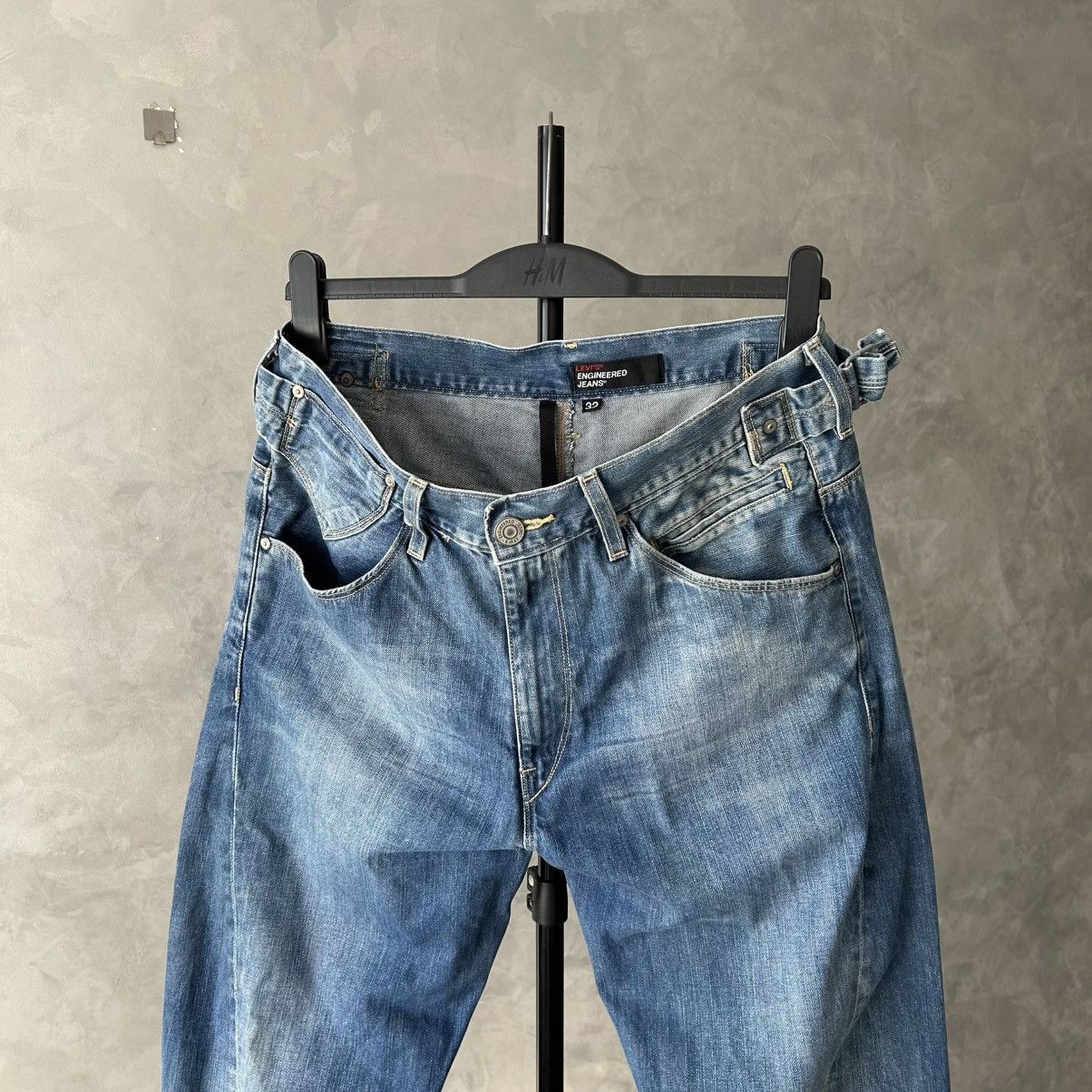 Levi's Vintage Clothing Vintage Levis Engineered Buckle Y2K Japaneese Jeans 32 Size US 32 / EU 48 - 12 Thumbnail