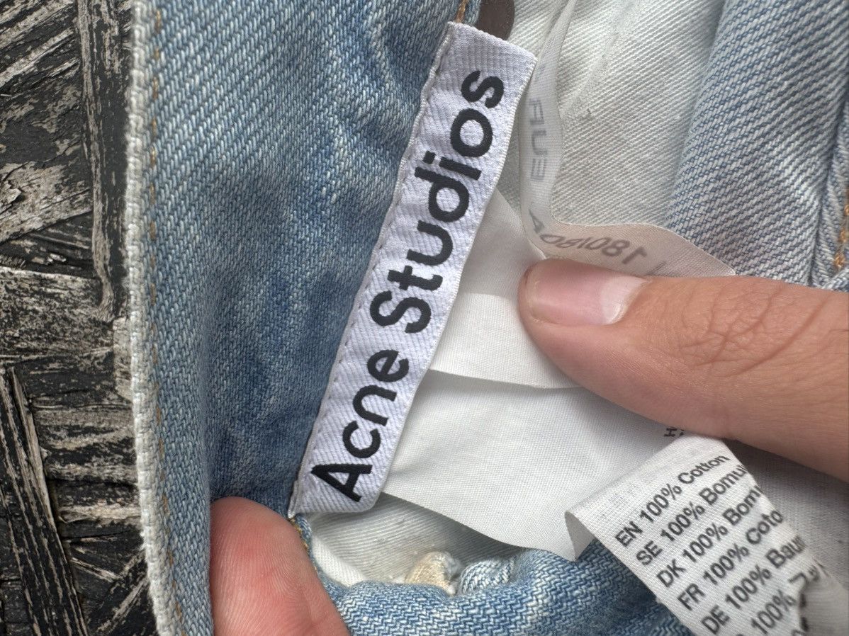 Acne Studios Silver Acne Studios 2023 Baggy Denim Size US 30 / EU 46 - 7 Thumbnail