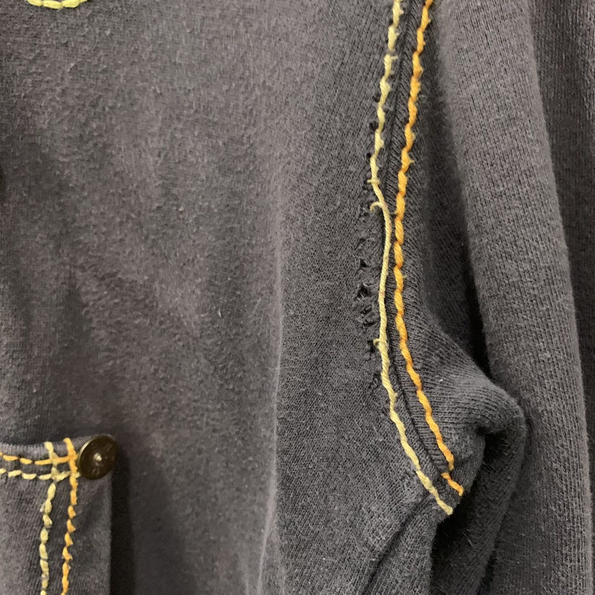 True Religion True Religion Faded Zip-Hoodie Sweatshirt crop Logo Vintage Size US S / EU 44-46 / 1 - 8 Thumbnail