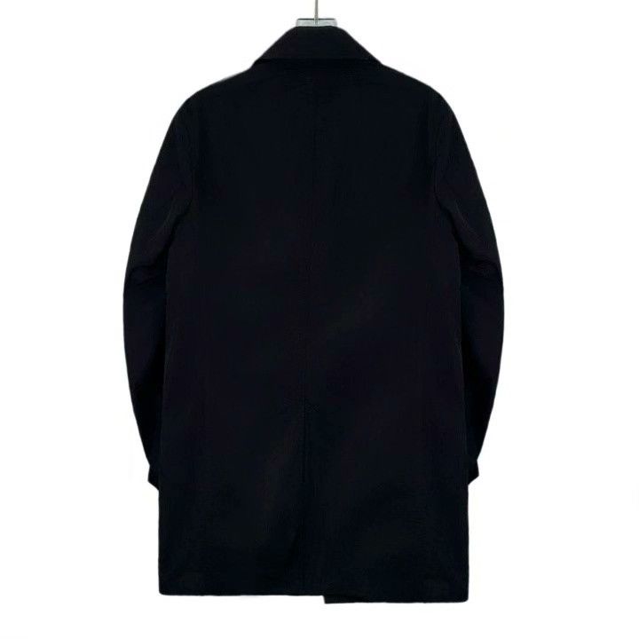 Burberry Burberry Black Lapel Long-Sleeve Trench Coat Size US S / EU 44-46 / 1 - 2 Thumbnail