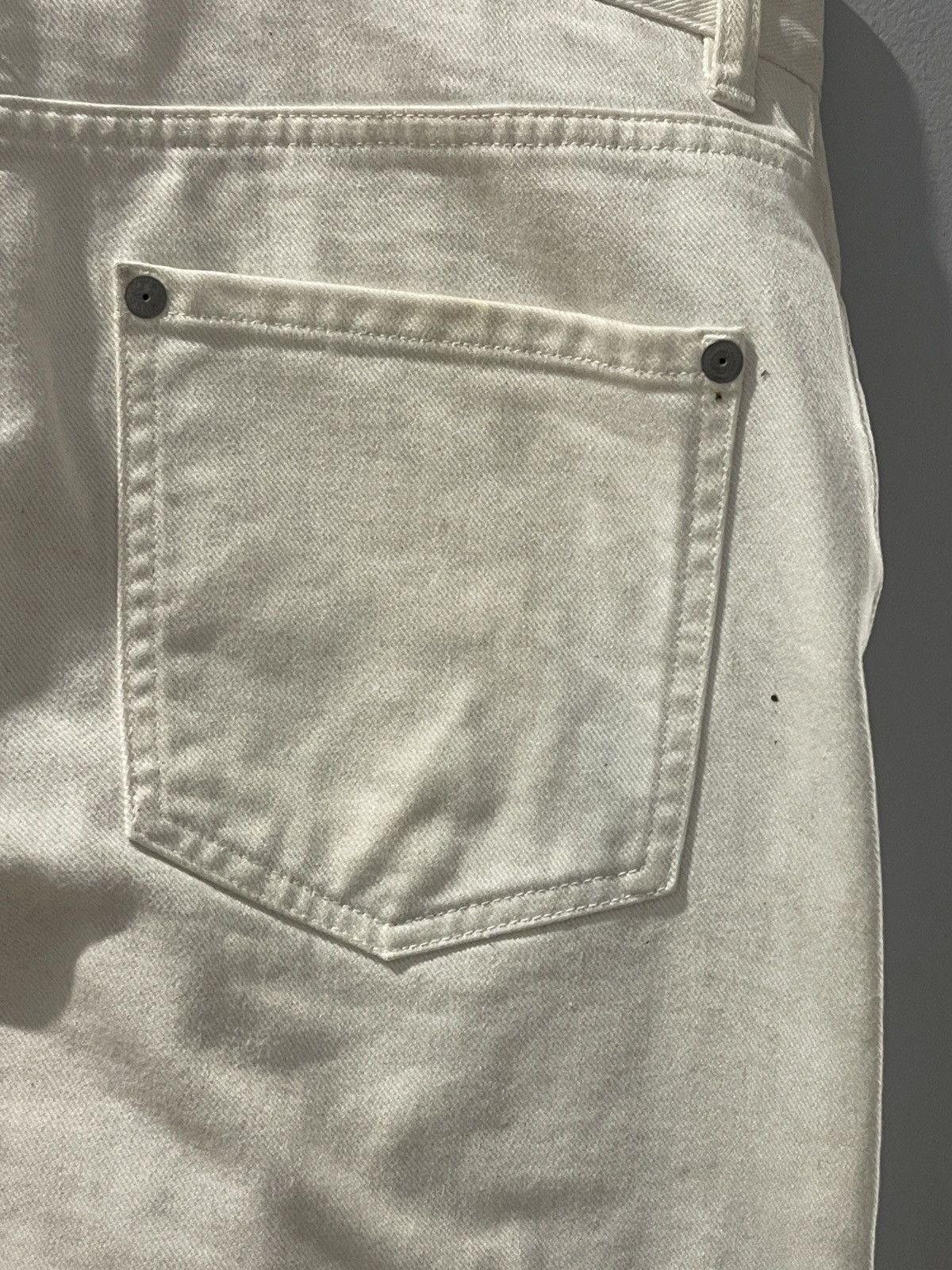 Maison Margiela Maison Margiela White jeans Size US 33 - 19 Thumbnail