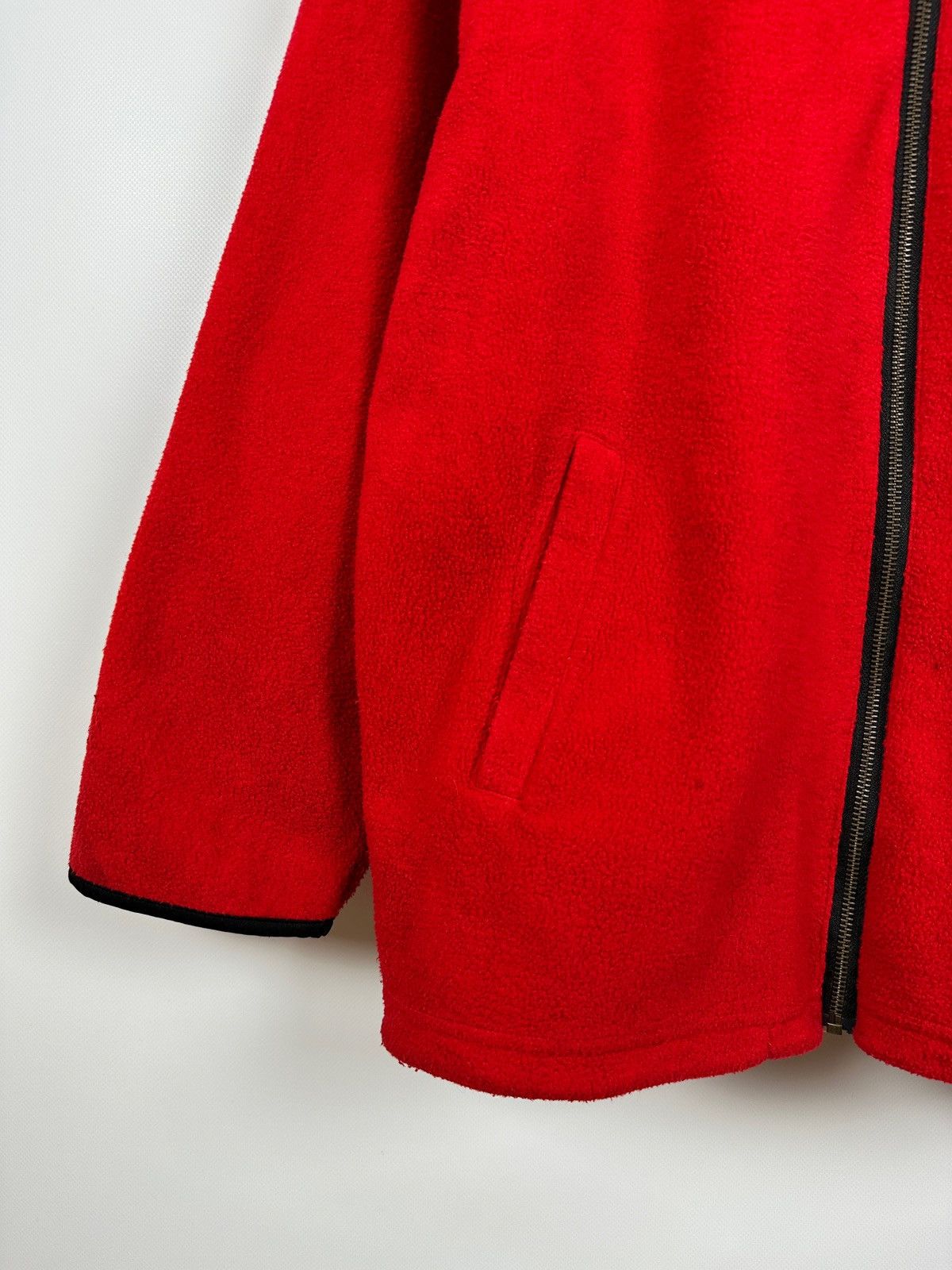 Ferrari 90s Vintage Ferrari Pocket Red Racing Zip Up Fleece Jacket Size US XL / EU 56 / 4 - 9 Thumbnail