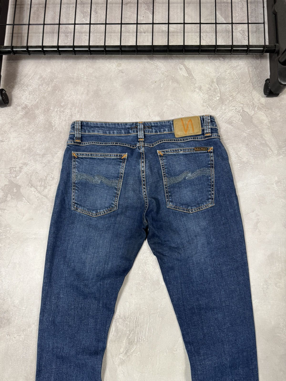Nudie Jeans Nidie Jeans Skini Lin Distressed Pants Size US 32 / EU 48 - 4 Thumbnail