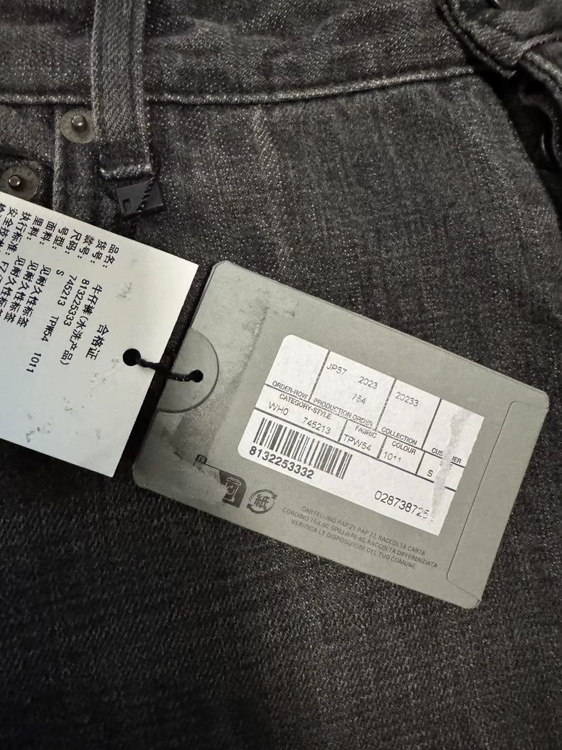 Balenciaga Balenciaga size XS Solid color mid-waist wide-leg casual j Size US 27 - 5 Thumbnail
