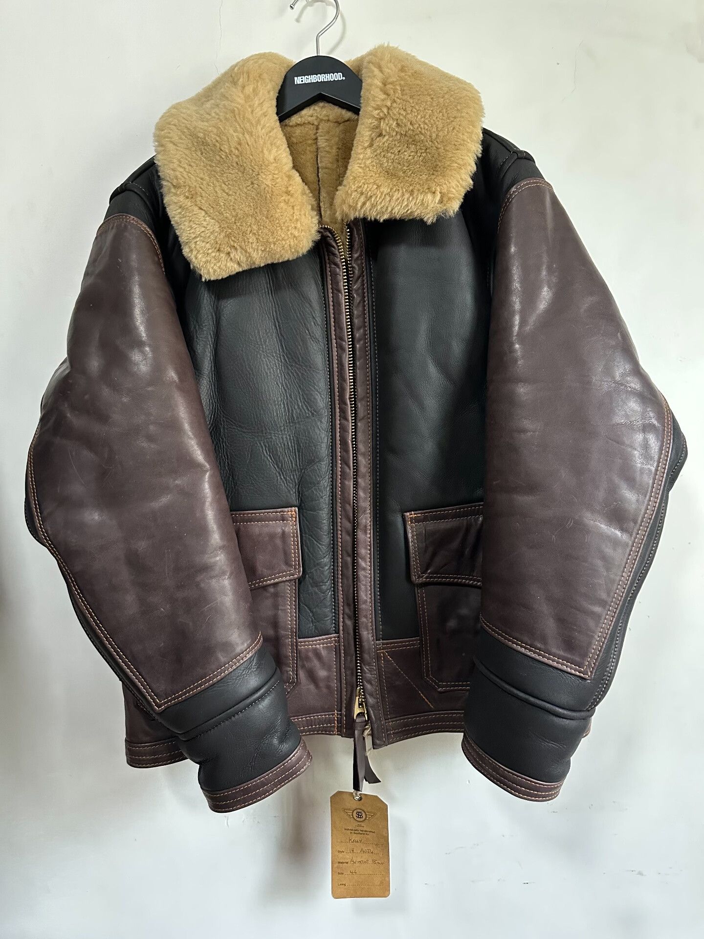 Iron Heart Iron Heart x Simons Bilt Leather Jacket Size US XXL / EU 58 / 5 - 1 Thumbnail