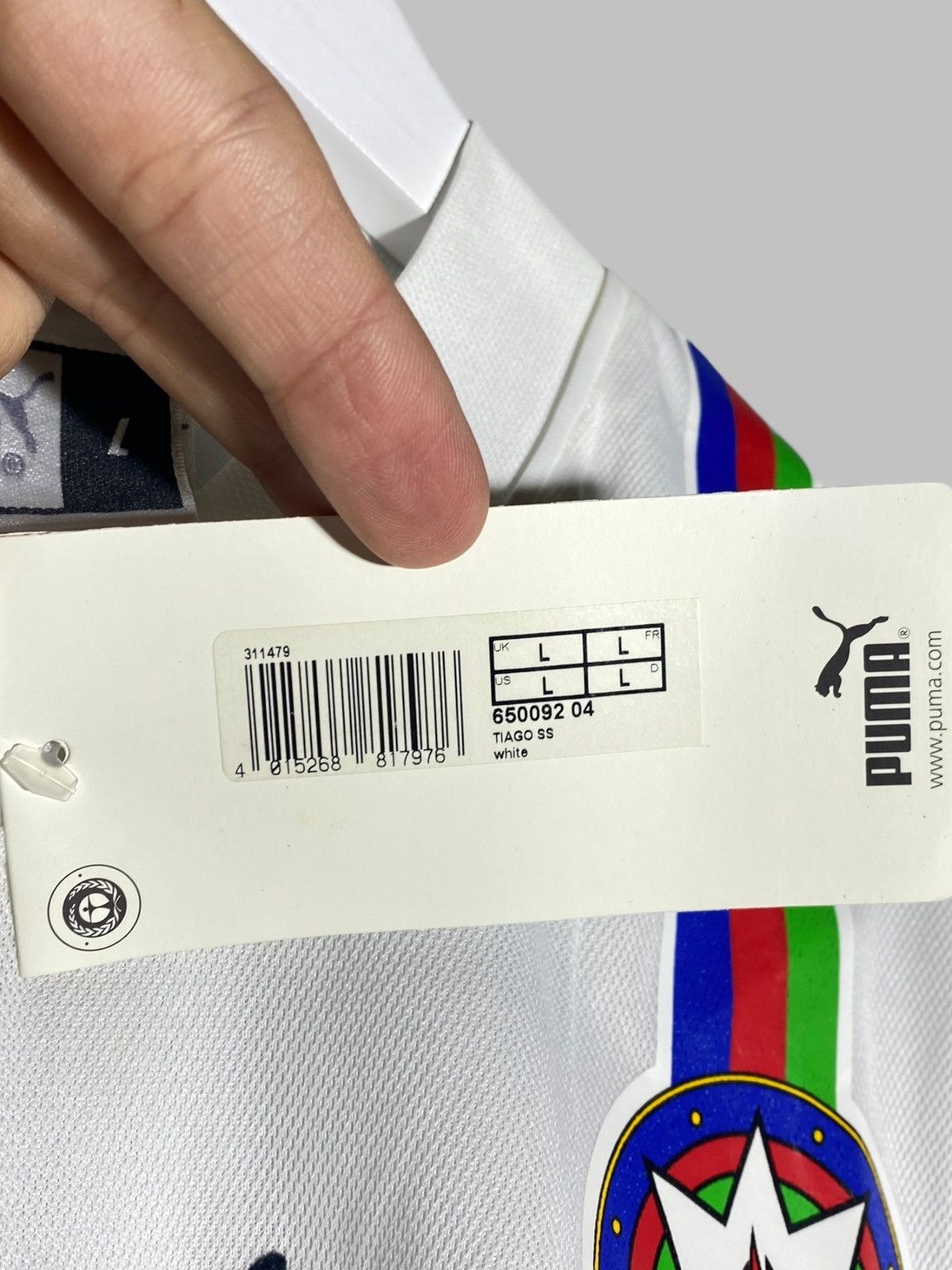 Puma × Vintage NWT Puma Vintage Azerbaijan Football Shirt Size US L / EU 52-54 / 3 - 14 Thumbnail