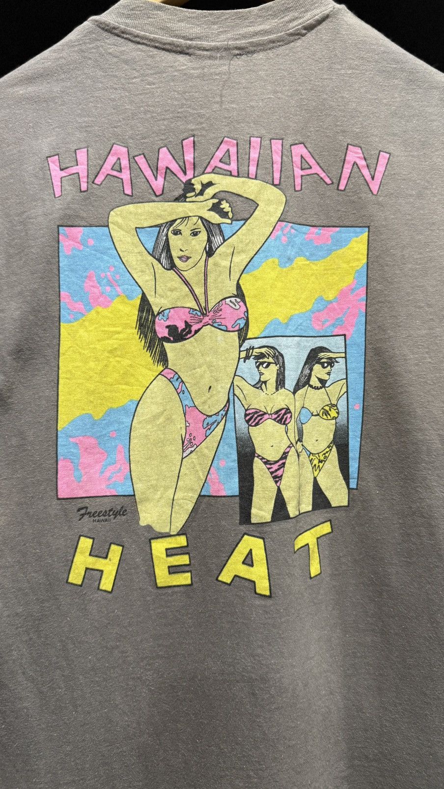 Vintage Vintage 90s Hawaiian Heat Freestyle Nekad Girl Bikini Faded Size US M / EU 48-50 / 2 - 3 Thumbnail