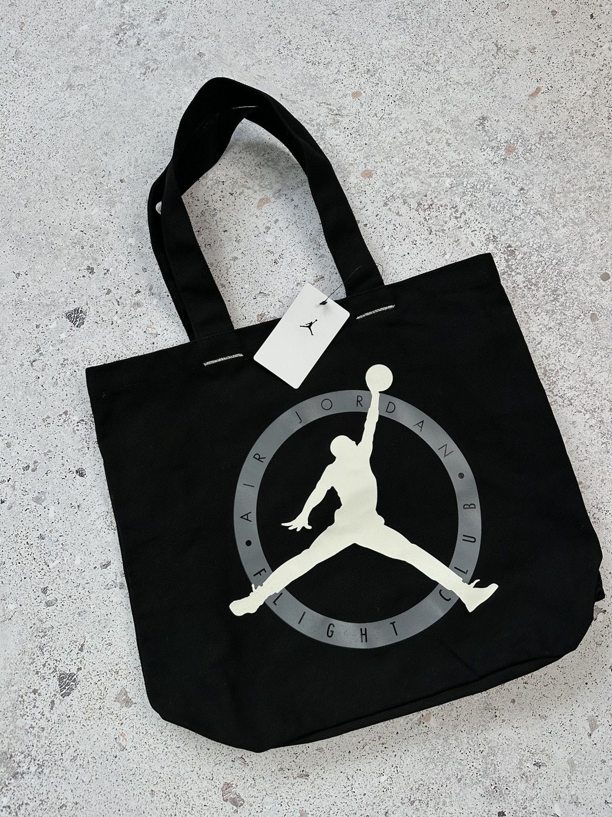 Jordan Brand × Nike Nike Air Jordan Graphic Tote Bag unisex Black OS Big logo Size ONE SIZE - 2 Thumbnail