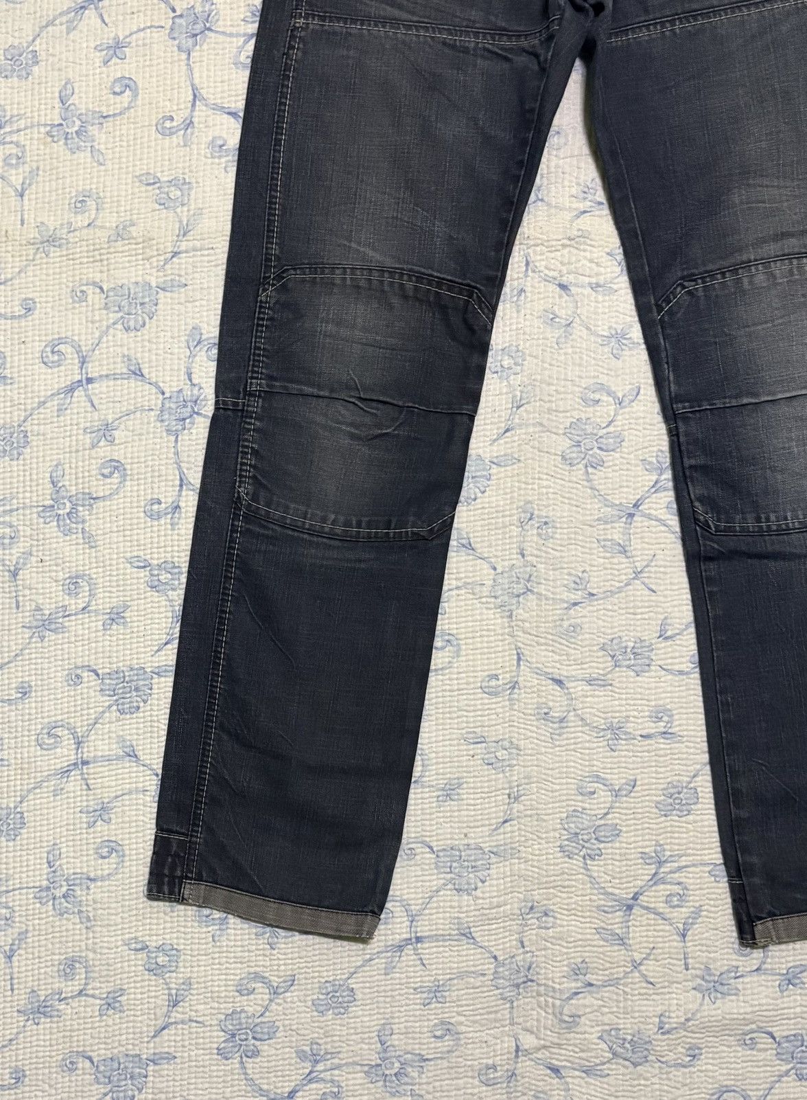 Vintage S19 Streetwear Jeans Distressed Denim Size US 32 / EU 48 - 6 Thumbnail