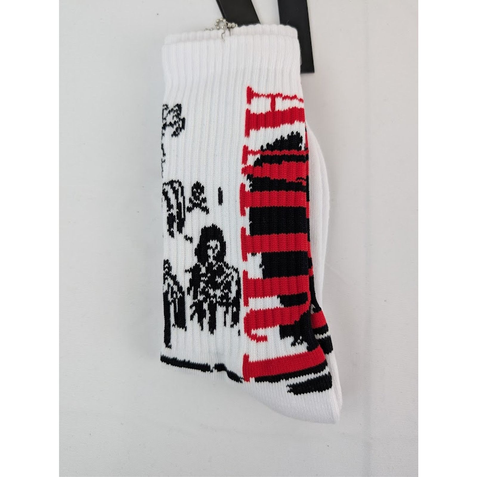 Amiri × Wes Lang o1rshd1 Q:2 / Size: 43-44 / Core Sketch Socks in White Size ONE SIZE - 2 Thumbnail