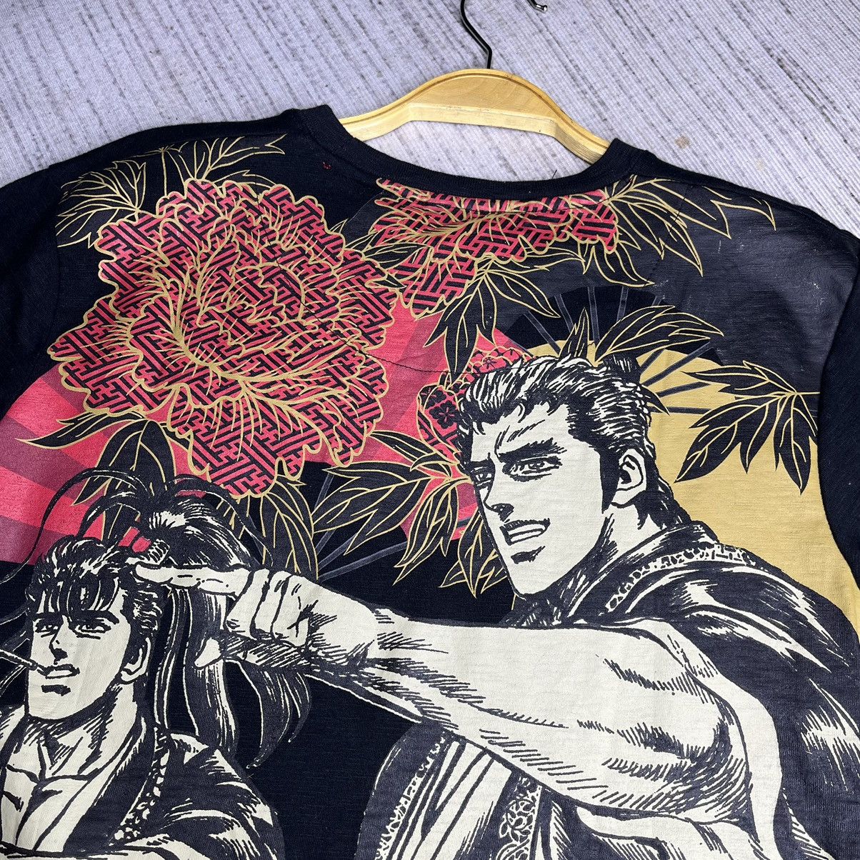 Bullet Noise × Japanese Brand × Vintage Vintage Bullet Noise Samurai Mega Print Size US S / EU 44-46 / 1 - 8 Thumbnail