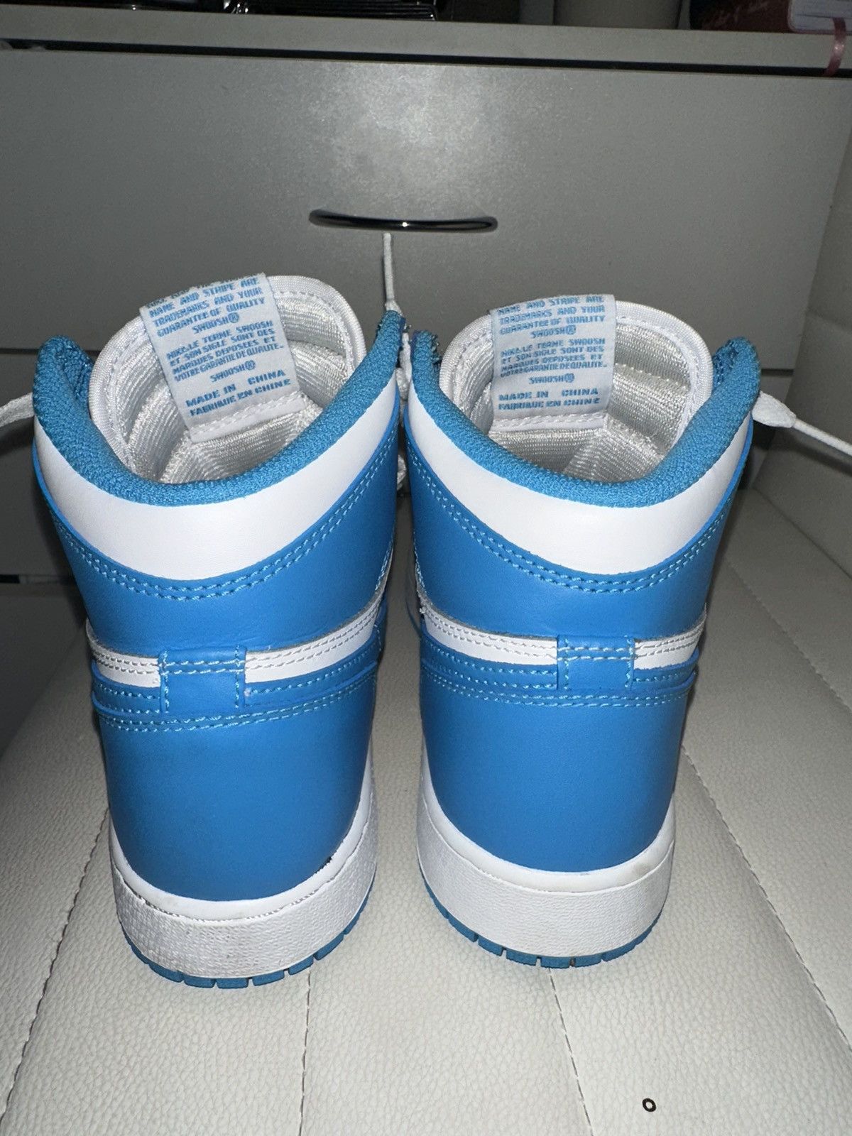 Vintage UNC Jordan Retro 1 Size US 5.5 / IT 35.5 - 3 Thumbnail