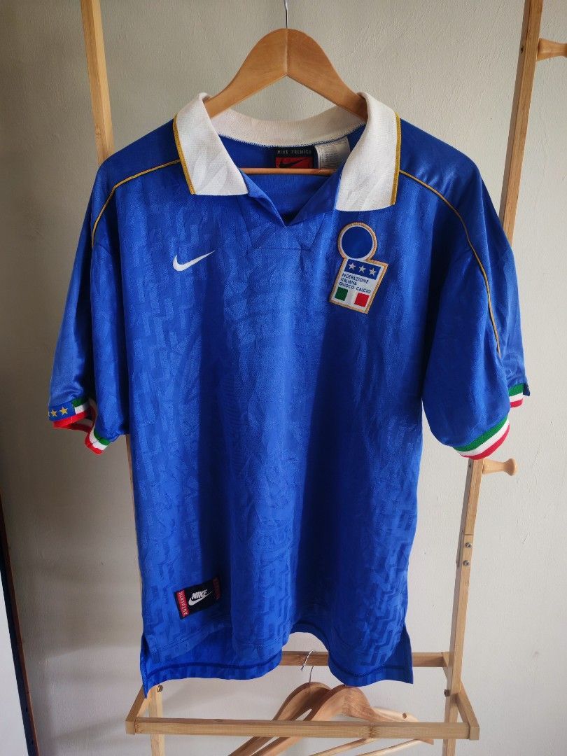 Nike Italy 95/96 Nike Home Jersey Zola #10 Vintage L Size US L / EU 52-54 / 3 - 1 Thumbnail