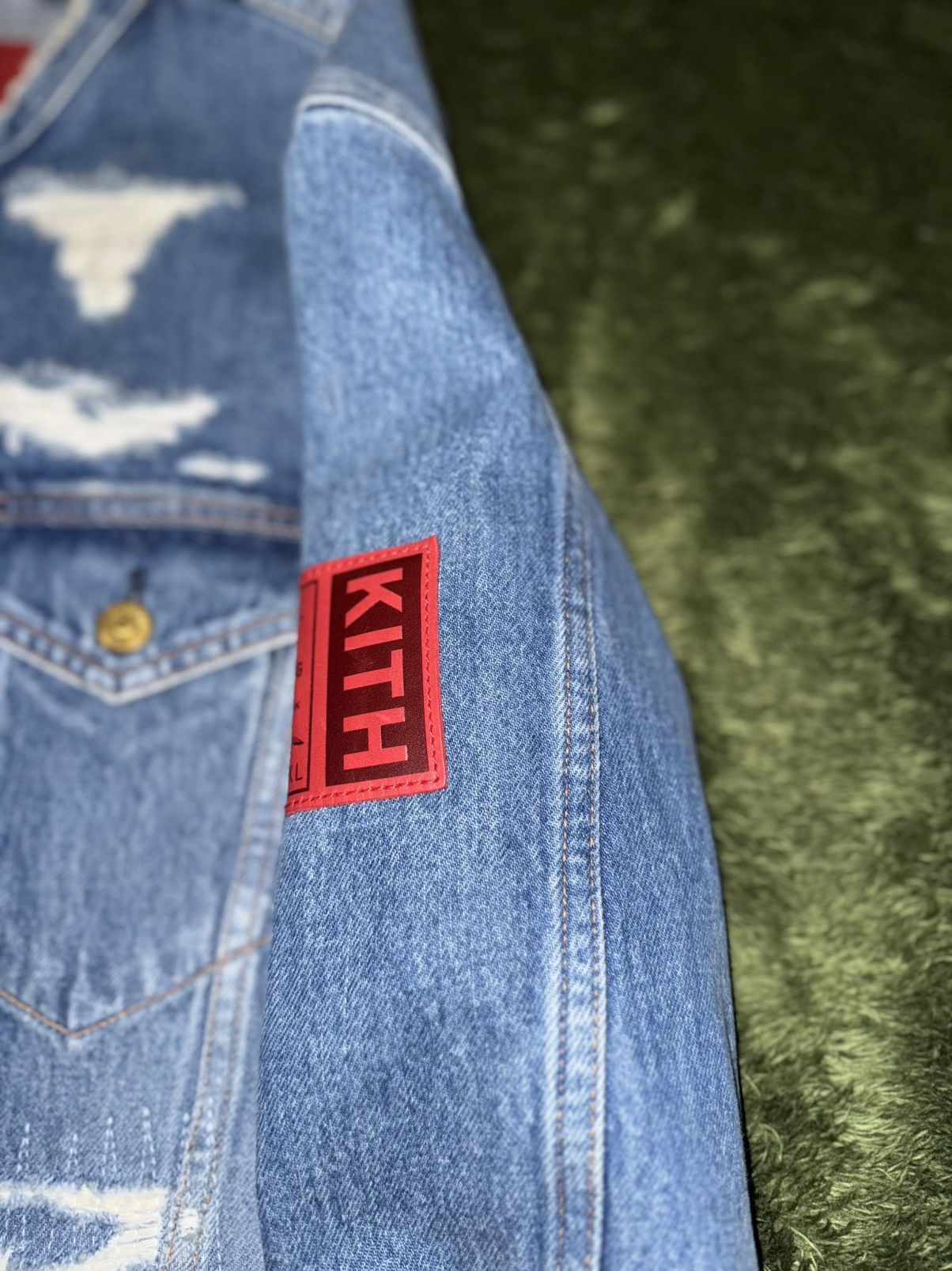 Kith × Levi's [XXL] KITH × Levi’s 18FW Collaboration Trucker Jacket Size US XXL / EU 58 / 5 - 5 Thumbnail