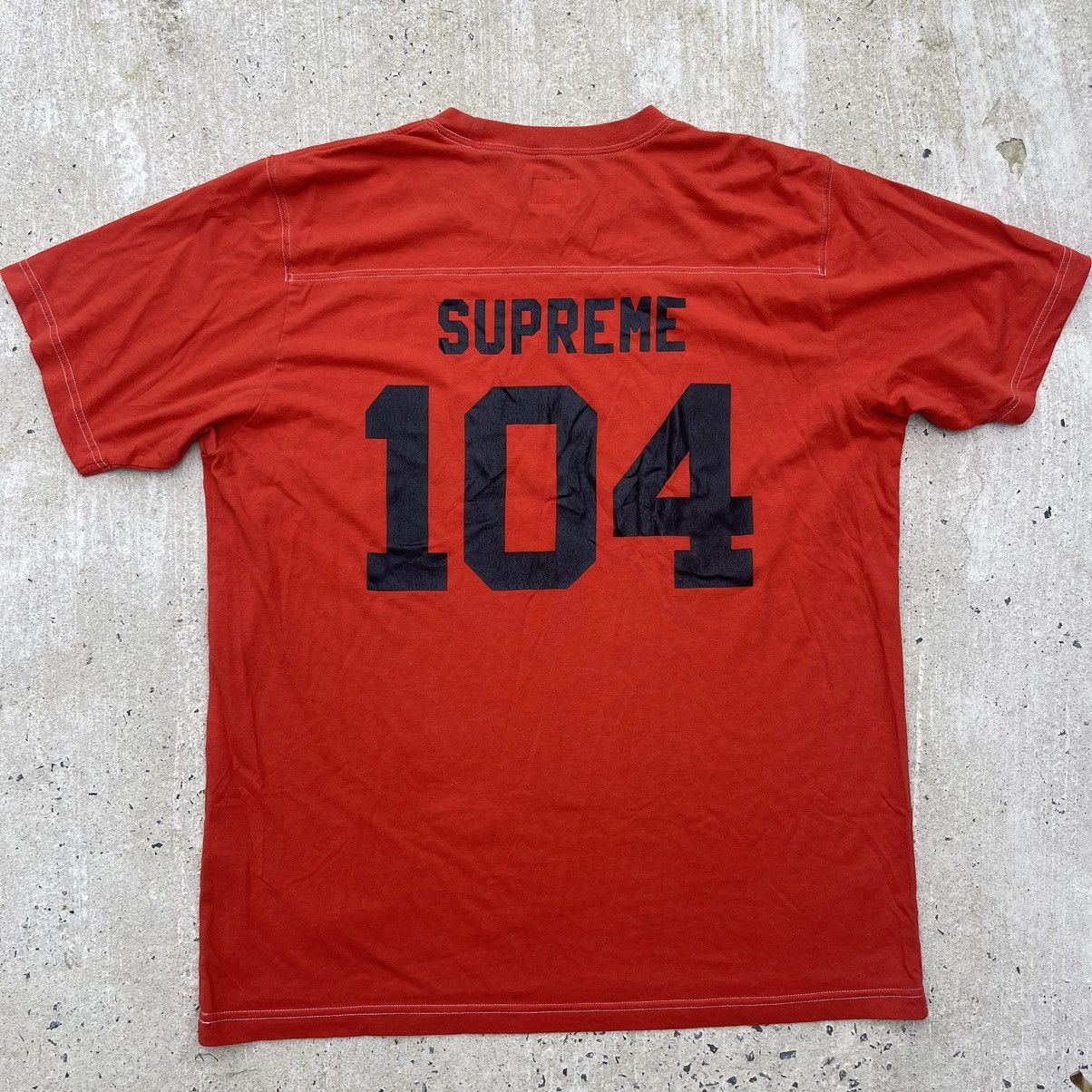 Supreme ORANGE 2016 SUPREME 104 FOOTBALL TOP Size US L / EU 52-54 / 3 - 5 Thumbnail