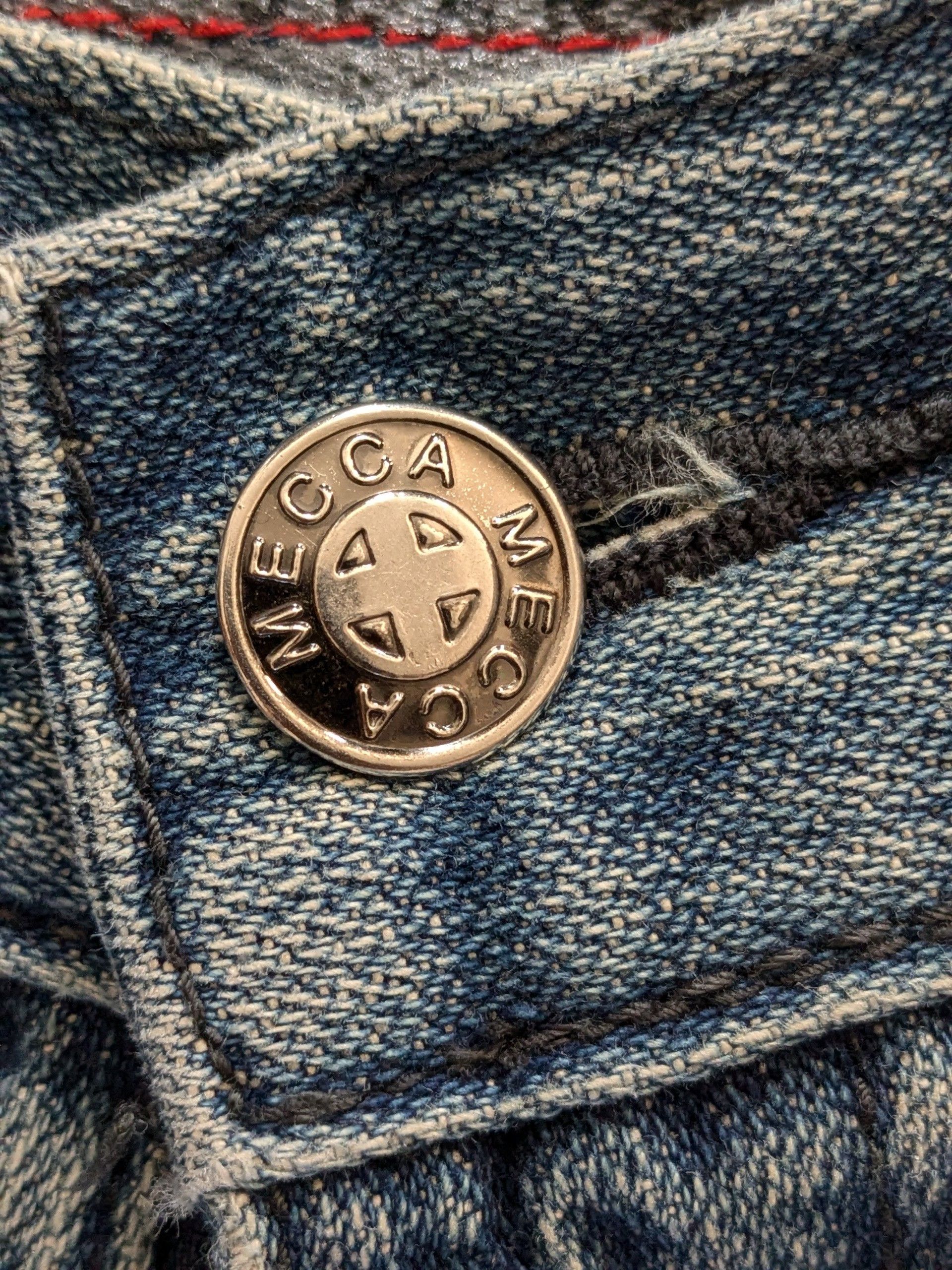 Mecca Y2K Baggy Embroidered Mecca Jeans - Size 36x32 Size US 36 / EU 52 - 6 Thumbnail