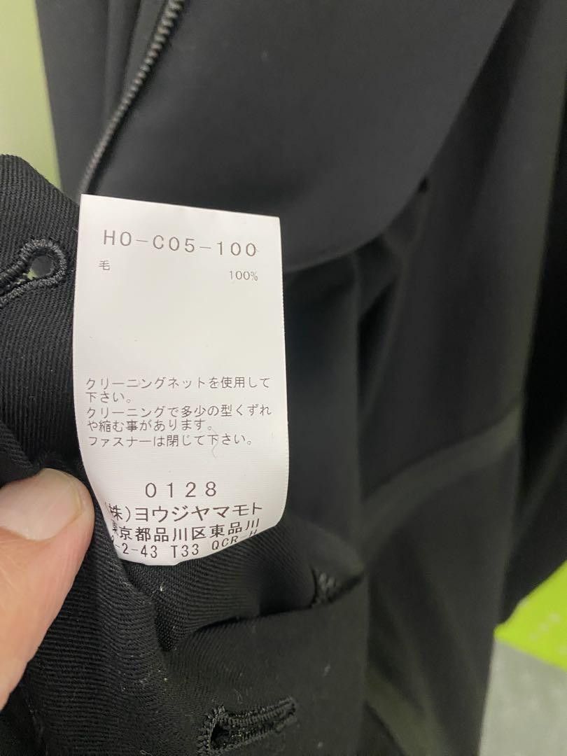 Yohji Yamamoto Yohji Yamamoto POUR HOMME Gabbana cross zipper coat Size US L / EU 52-54 / 3 - 8 Thumbnail