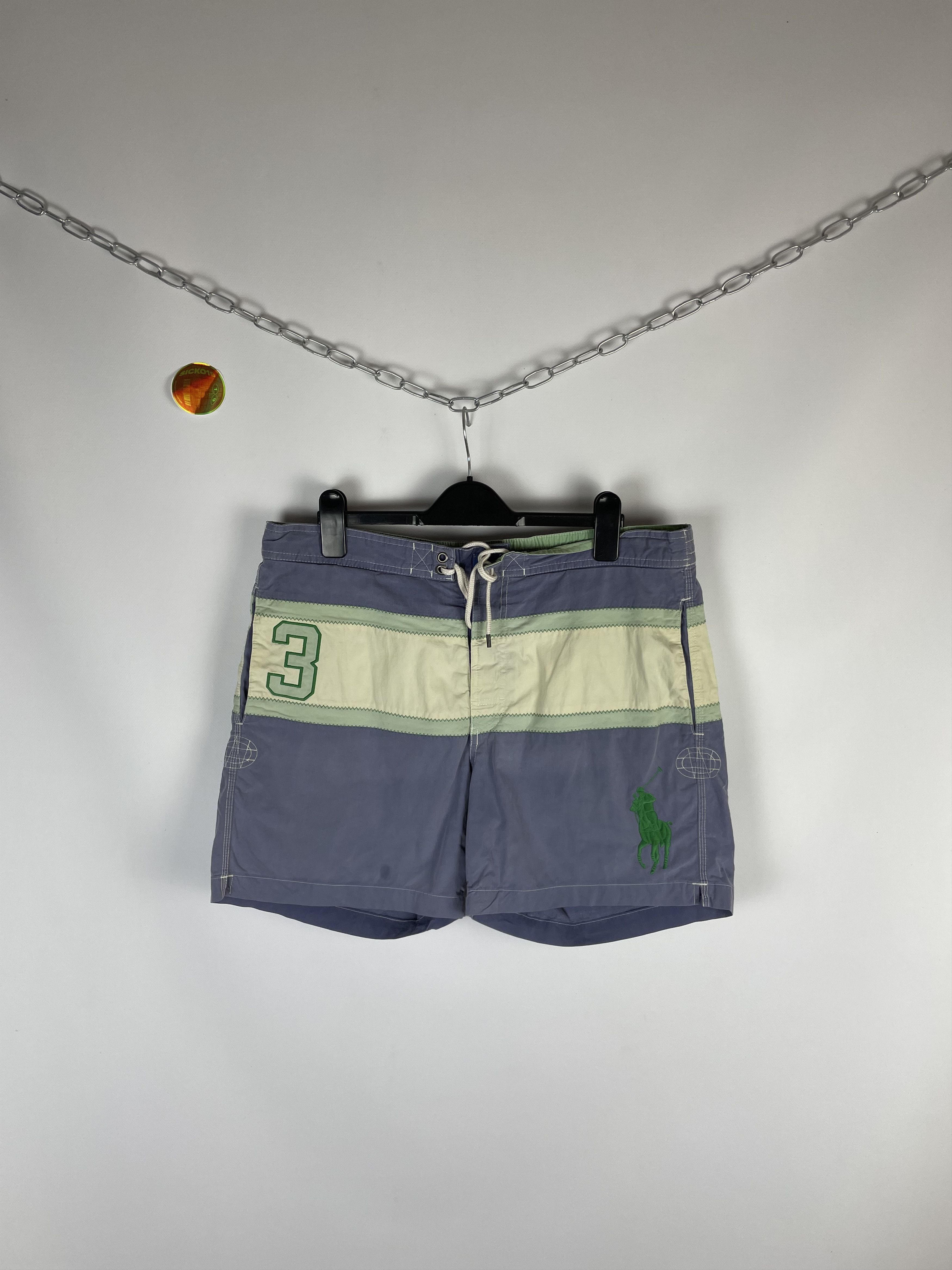 Polo Ralph Lauren × Ralph Lauren × Vintage Vintage Polo Ralph Lauren Shorts Y2K Logo Pony USA Size US 32 / EU 48 - 1 Thumbnail