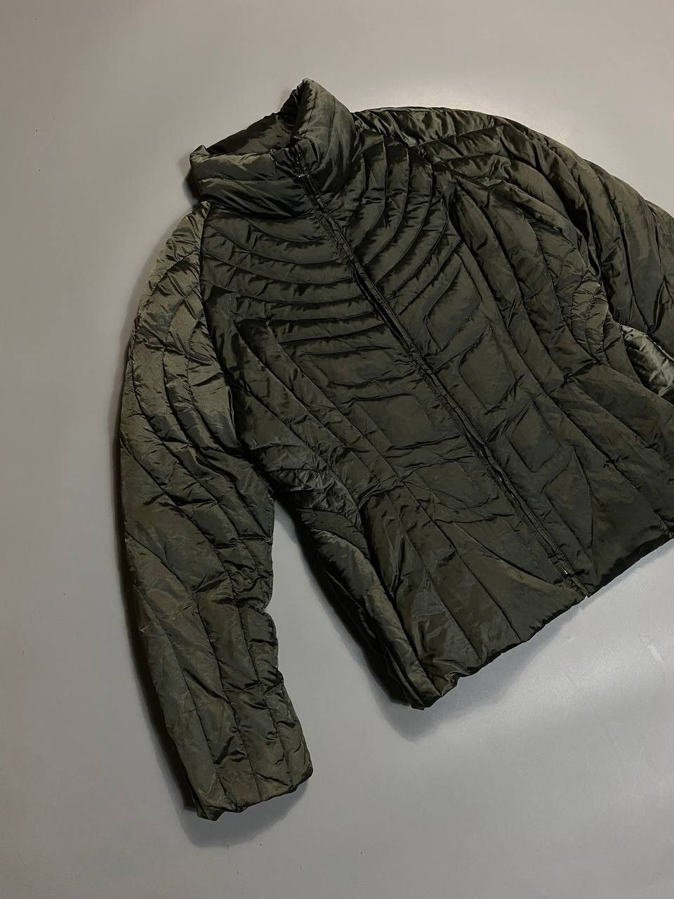 Mugler Thierry Mugler Vntg Panel Seams Shaped Quilting Down Jacket Size M / US 6-8 / IT 42-44 - 8 Thumbnail