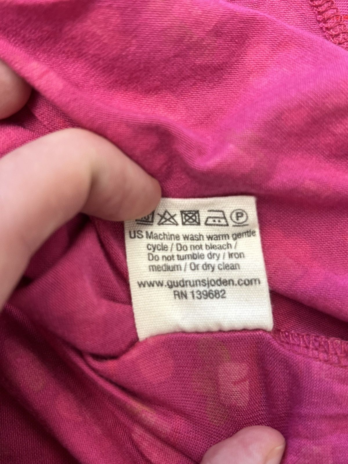 Gudrun Sjoden Gudrun Sjoden Floral Pink Lyocell Tunic Size M / US 6-8 / IT 42-44 - 5 Thumbnail