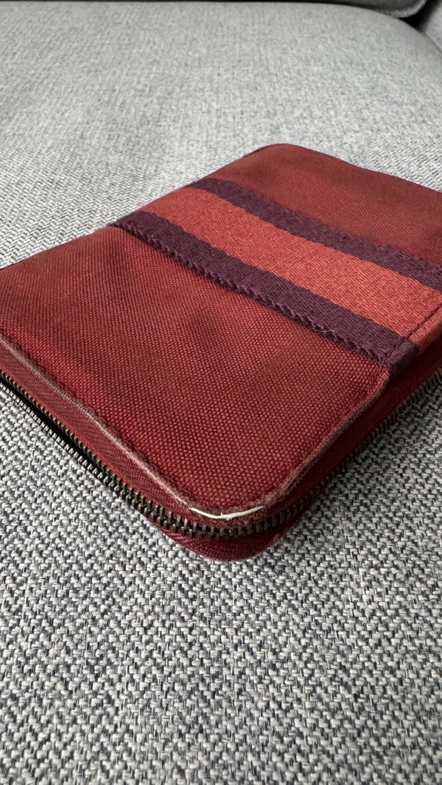 Hermes Hermes Canvas Fourre Tout Zipper Wallet Size ONE SIZE - 4 Thumbnail