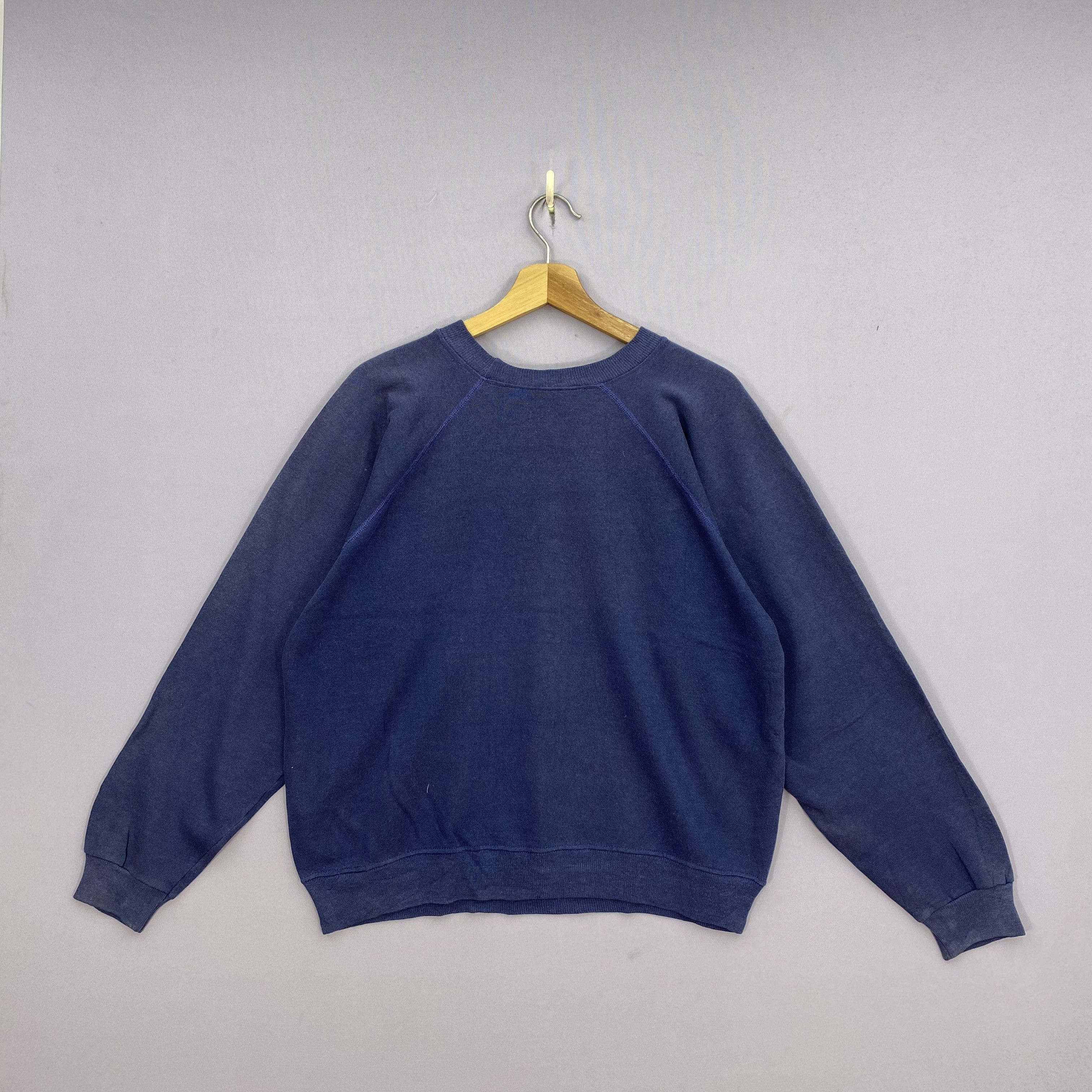 Vintage Vintage 80s Hanes Novelty Sweater Graphic Pullover Jumper Size US L / EU 52-54 / 3 - 2 Thumbnail