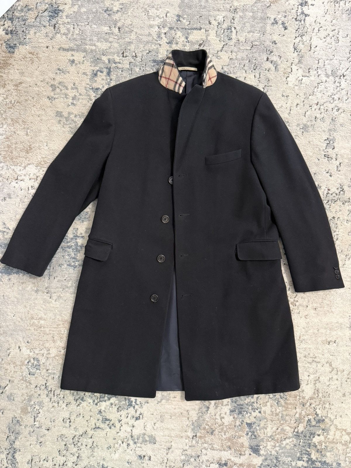 Burberry Burberry Wool Coat Size US L / EU 52-54 / 3 - 1 Thumbnail