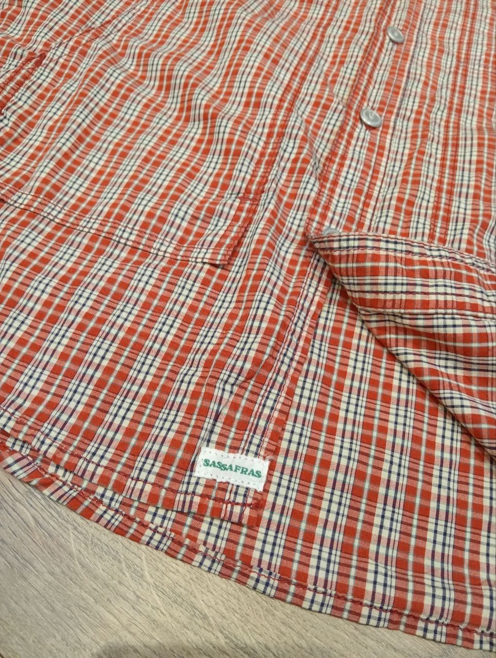 Sassafras SASSAFRAS JAPAN CHECKERED SHIRT Size US S / EU 44-46 / 1 - 7 Thumbnail