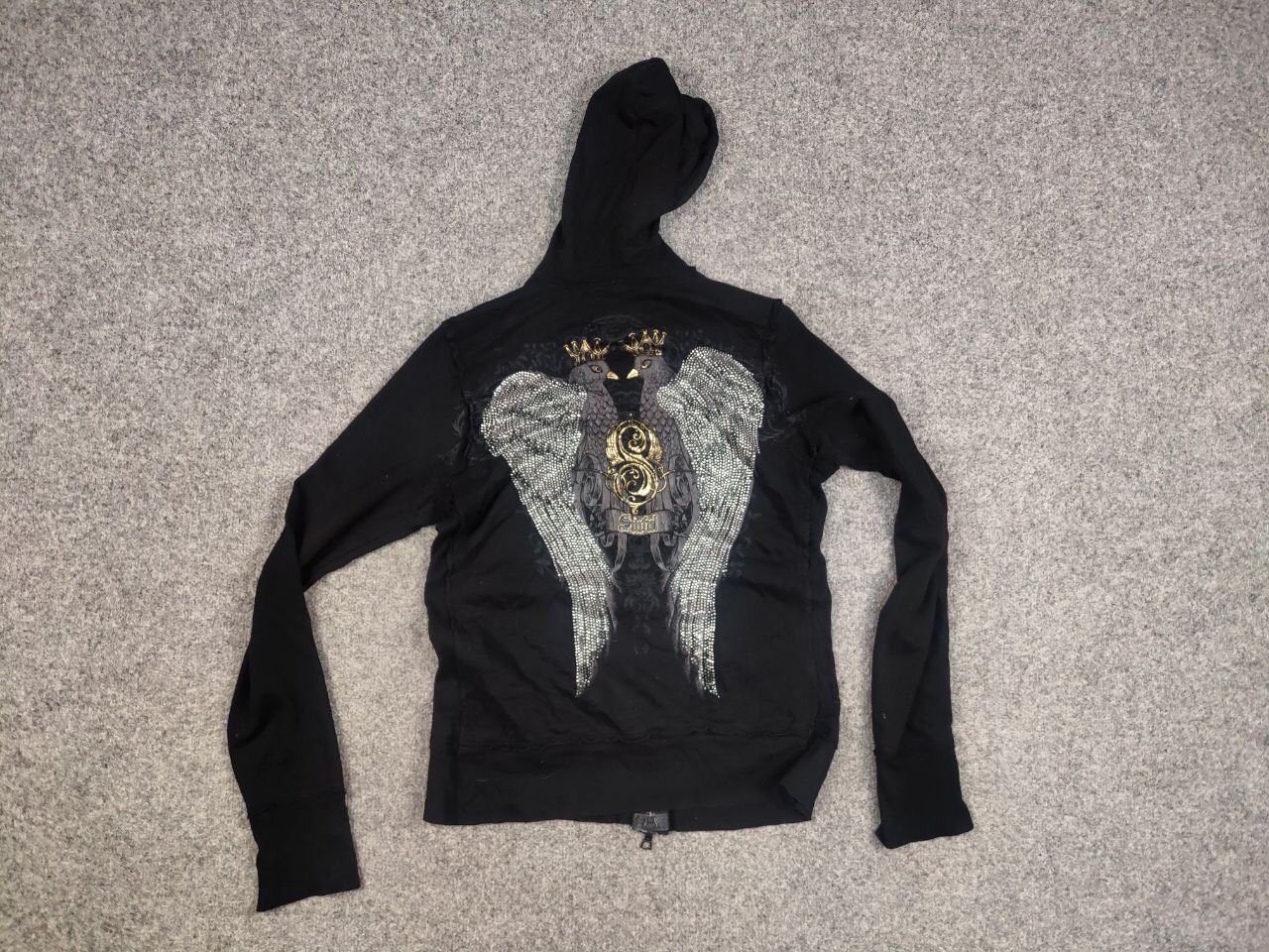 Affliction Sinful Japan Affliction Design Tattoo Zip Hoodie Y2K Style Size M / US 6-8 / IT 42-44 - 15 Thumbnail
