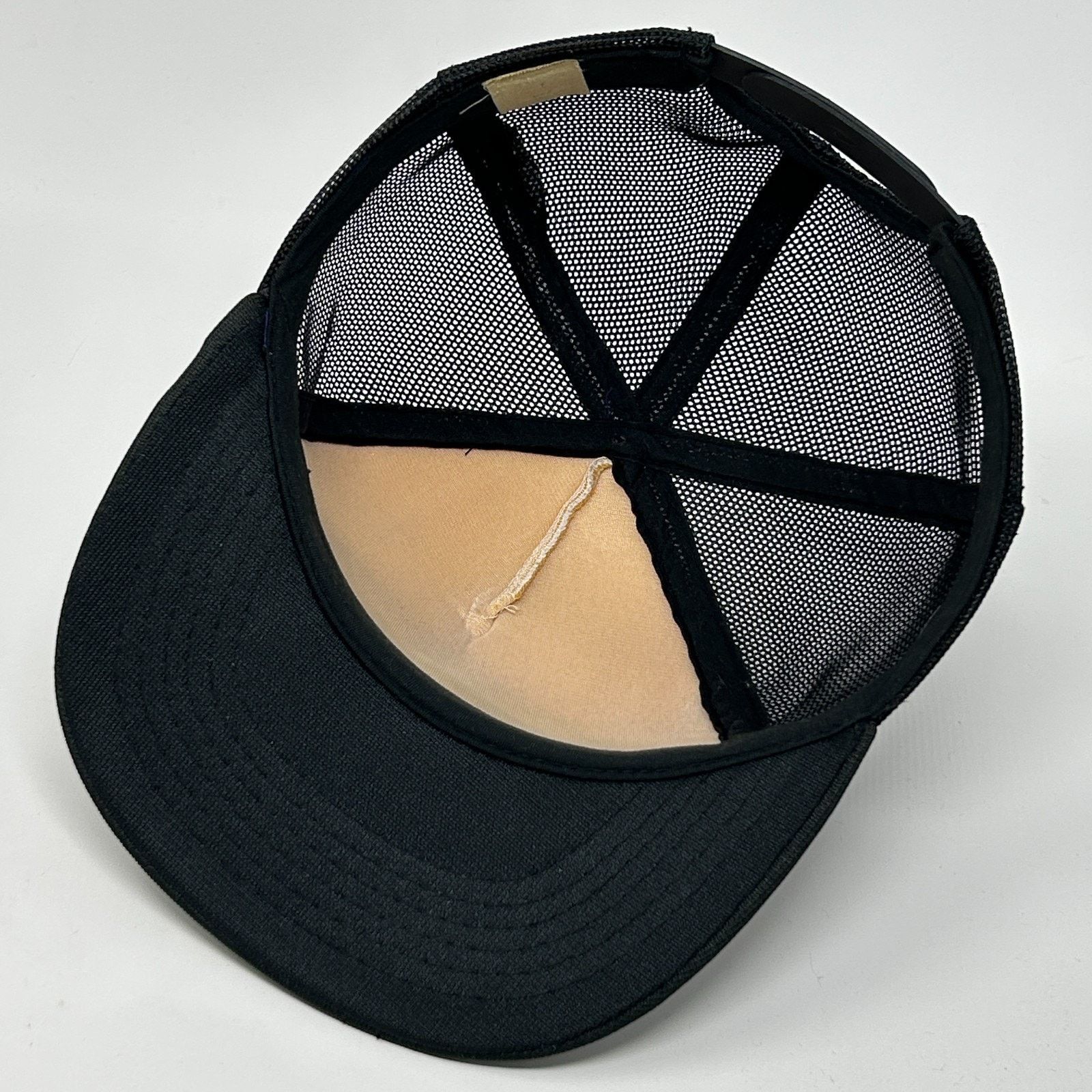 Vintage Vintage VonAllmen Processing Trucker Hat Baseball Cap Black Size ONE SIZE - 4 Thumbnail