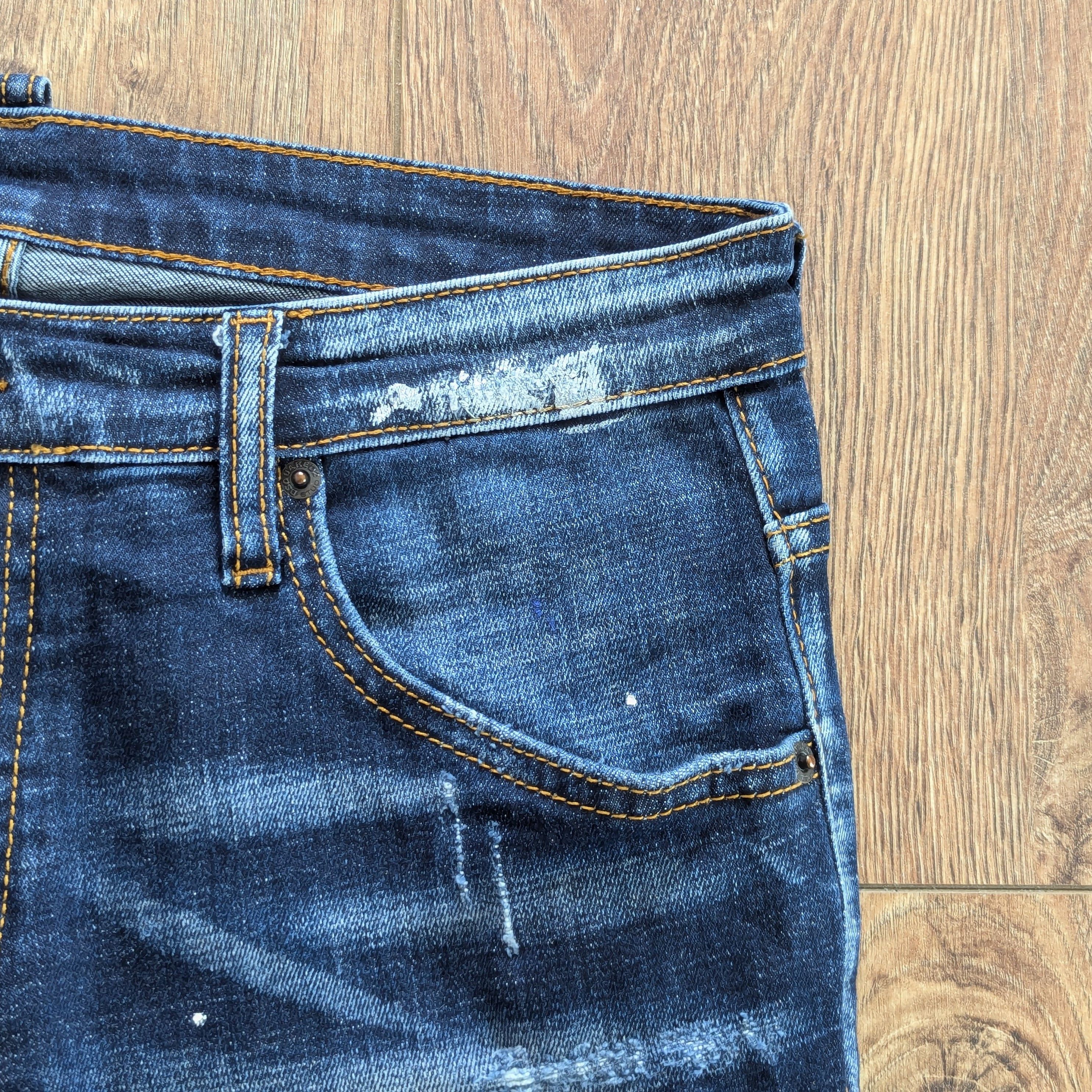 Dsquared2 Dsquared2 Tidy Biker Jean Made In Italy Luxury Brand Size US 28 / EU 44 - 6 Thumbnail