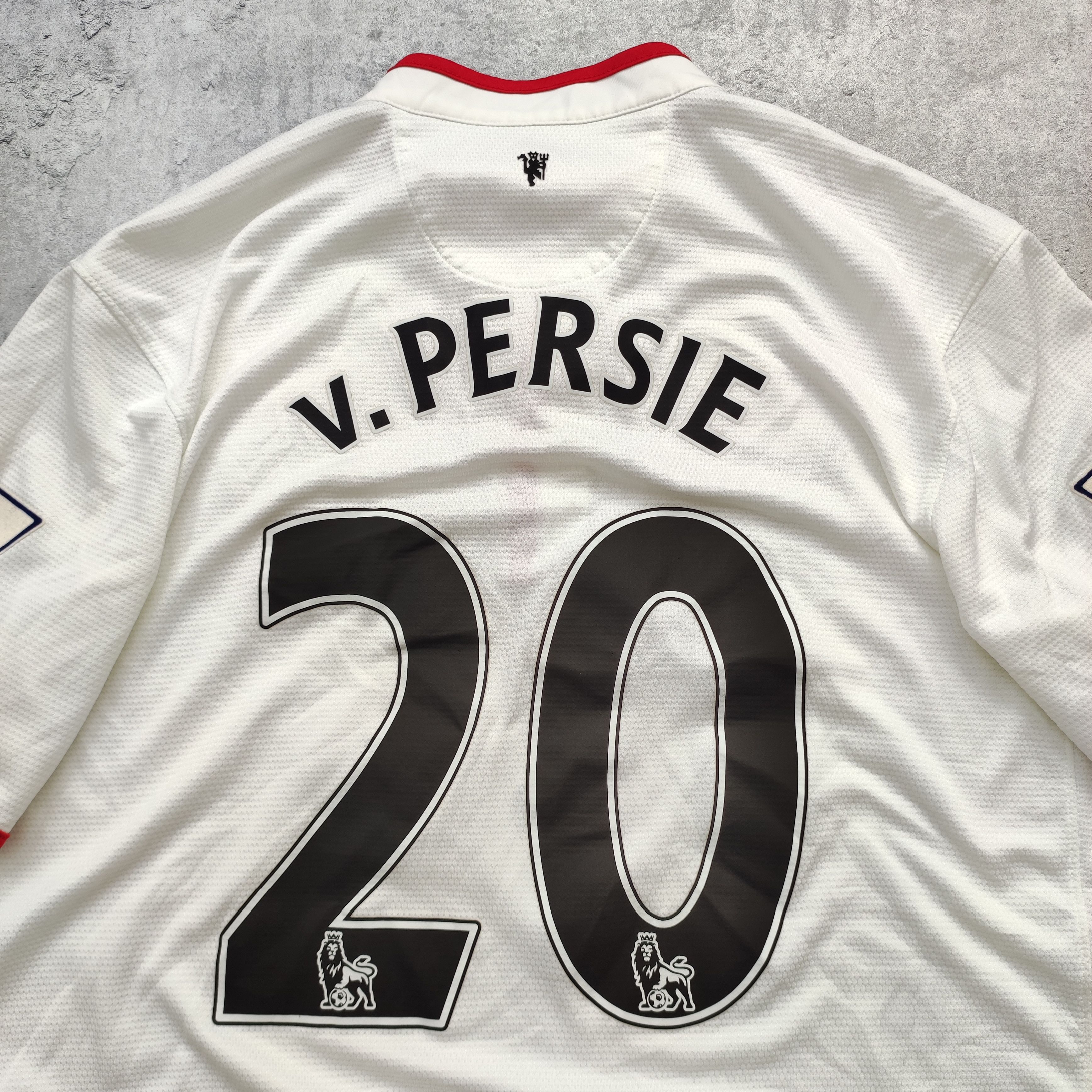 Nike × Vintage RARE 2014 Nike x Manchester United #20 Van Persie Jersey Size US M / EU 48-50 / 2 - 14 Thumbnail