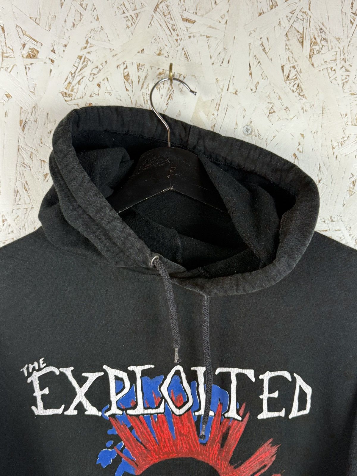 Band Tees Vintage The Exploited Punk Invasion Hardcore Band Hoodie L Size US L / EU 52-54 / 3 - 4 Thumbnail