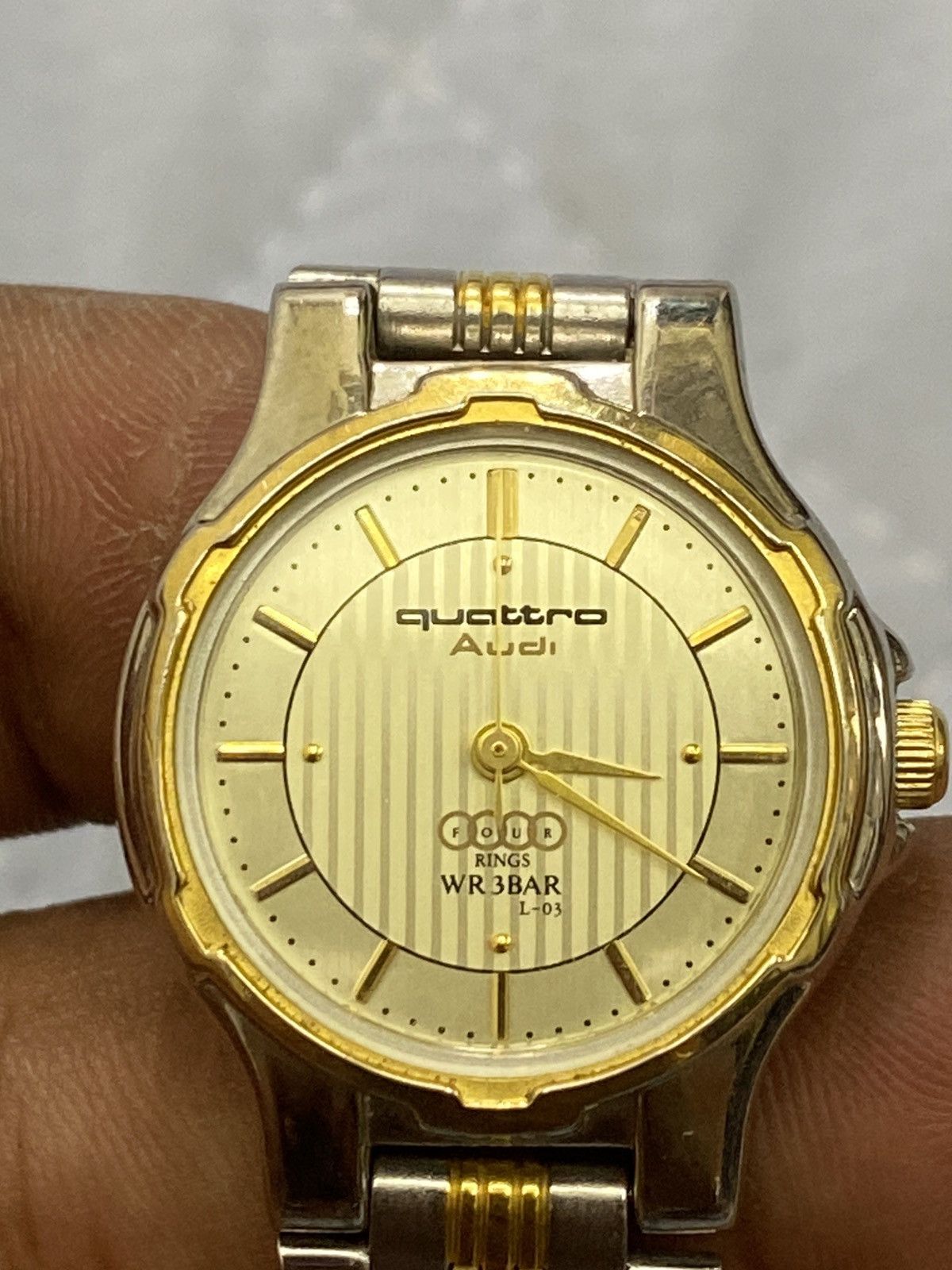 Audi VINTAGE AUDI QUATTRO WATCH Size ONE SIZE - 2 Thumbnail