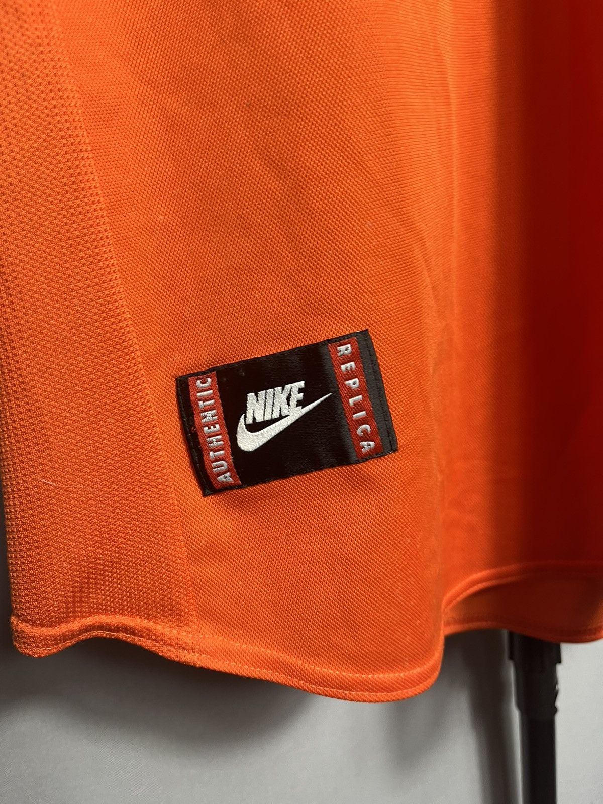 Nike HOLLAND NETHERLANDS 1996 1997 HOME FOOTBALL SHIRT Uhlenbeek Size US XL / EU 56 / 4 - 7 Thumbnail