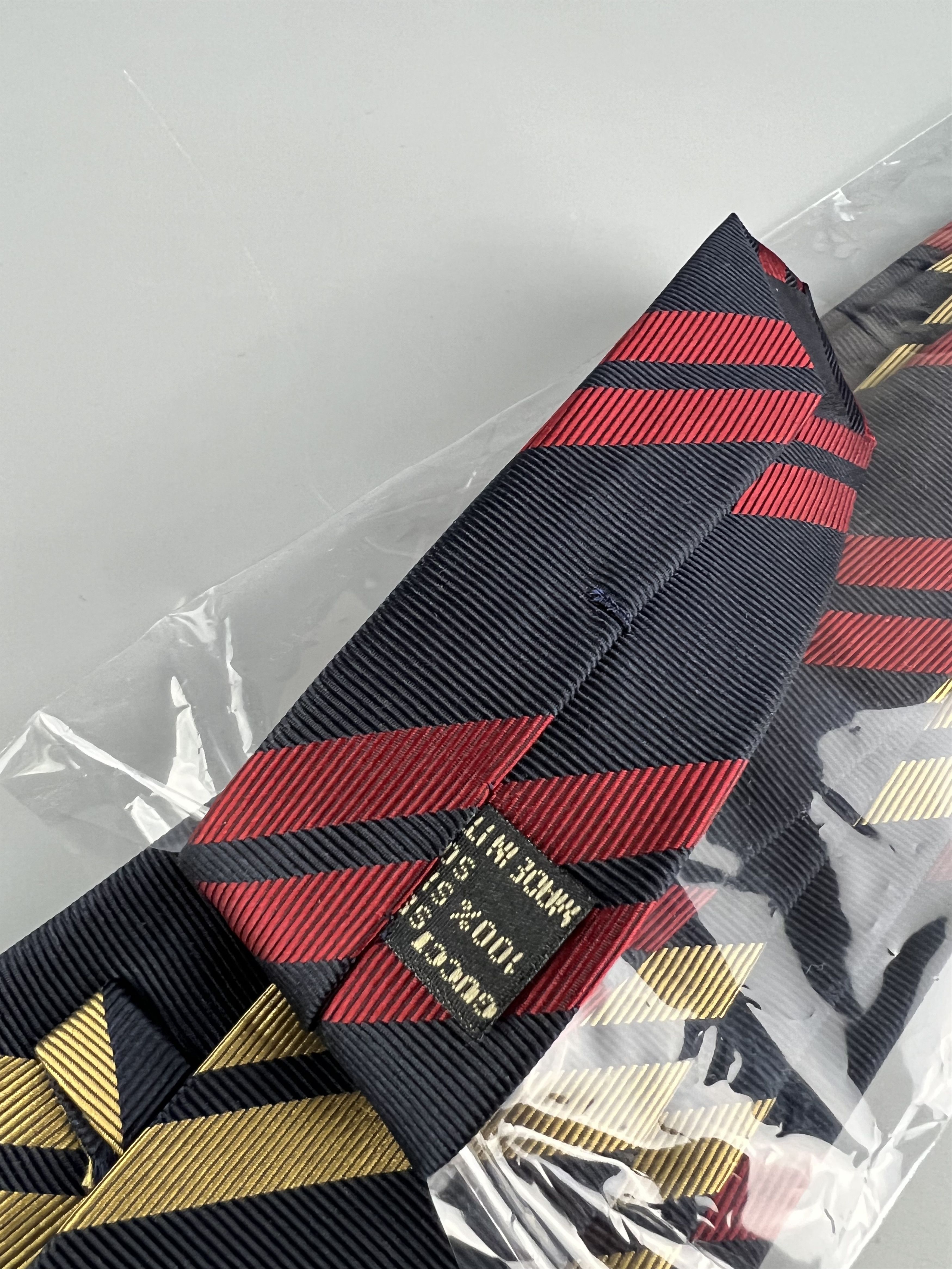 Gucci Lot of 2 Gucci Vintage Silk Tie Size ONE SIZE - 7 Thumbnail