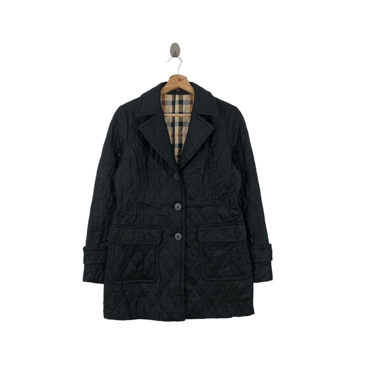 DAKS Vintage DAKS LONDON Nova Checks Quilted Trench Coat Jacket Size S / US 4 / IT 40 - 2 Thumbnail