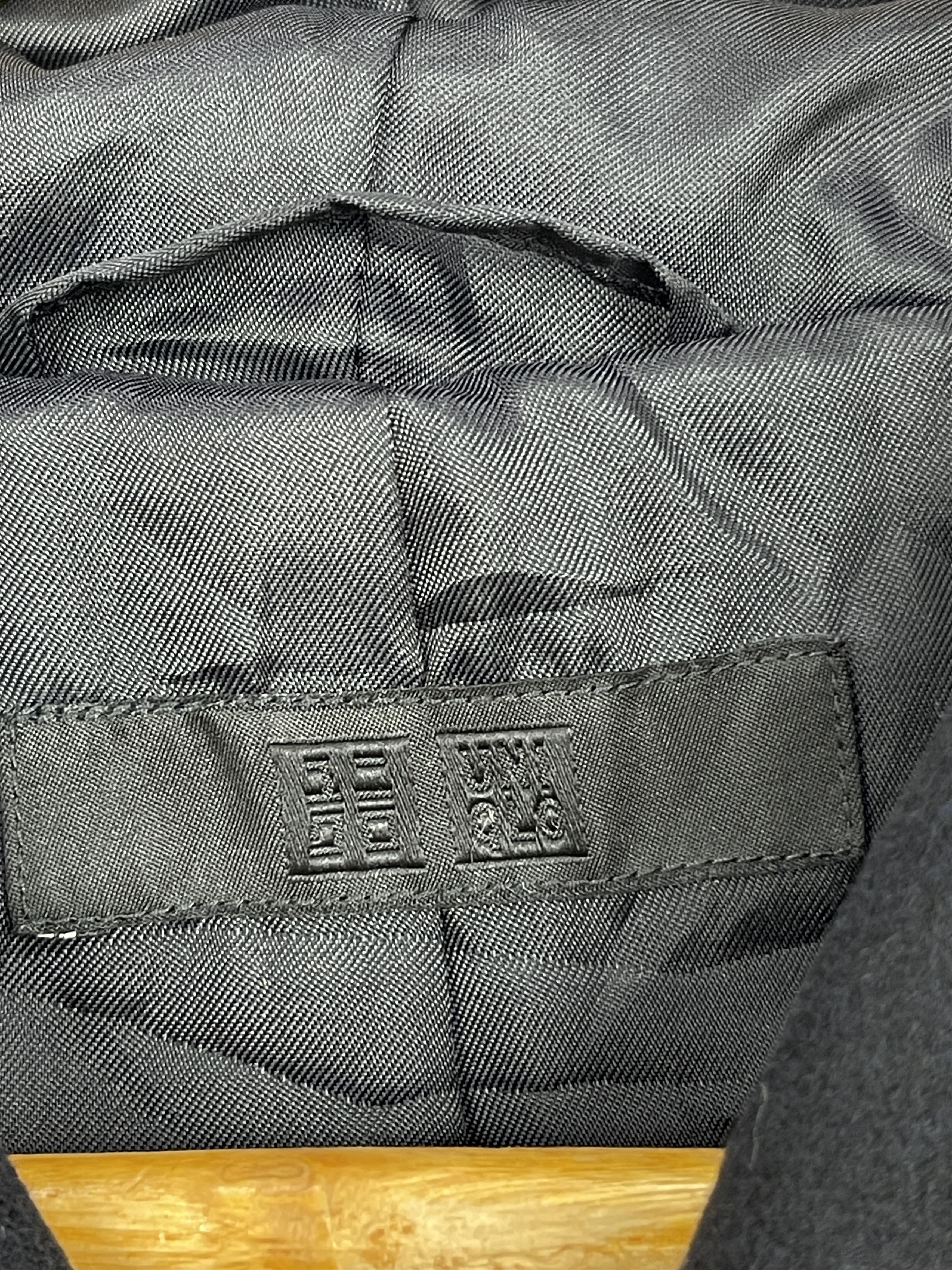Japanese Brand Vintage Uniqlo Button Up Black Hooded Jacket JA0092 Size US L / EU 52-54 / 3 - 5 Thumbnail